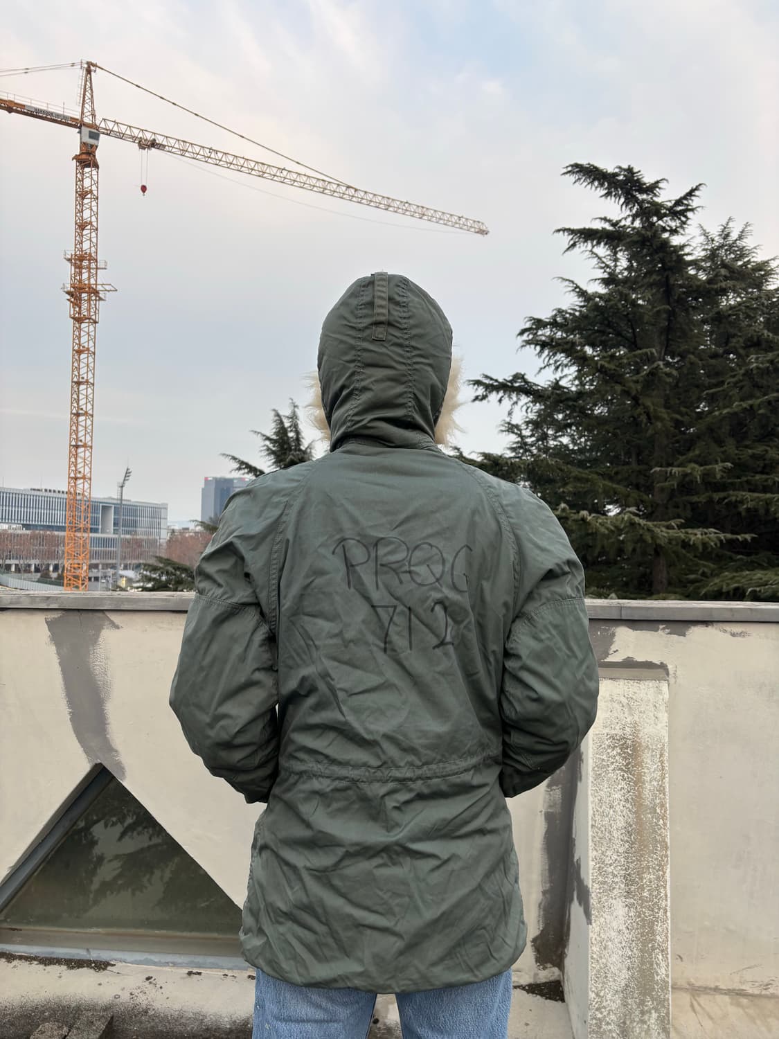 N3B 파카 오리지널 스몰 상품이미지7