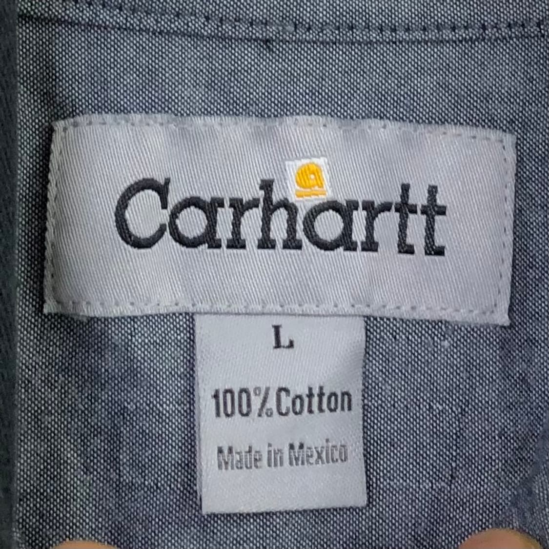L 칼하트 블랙 워크 셔츠 상품이미지3