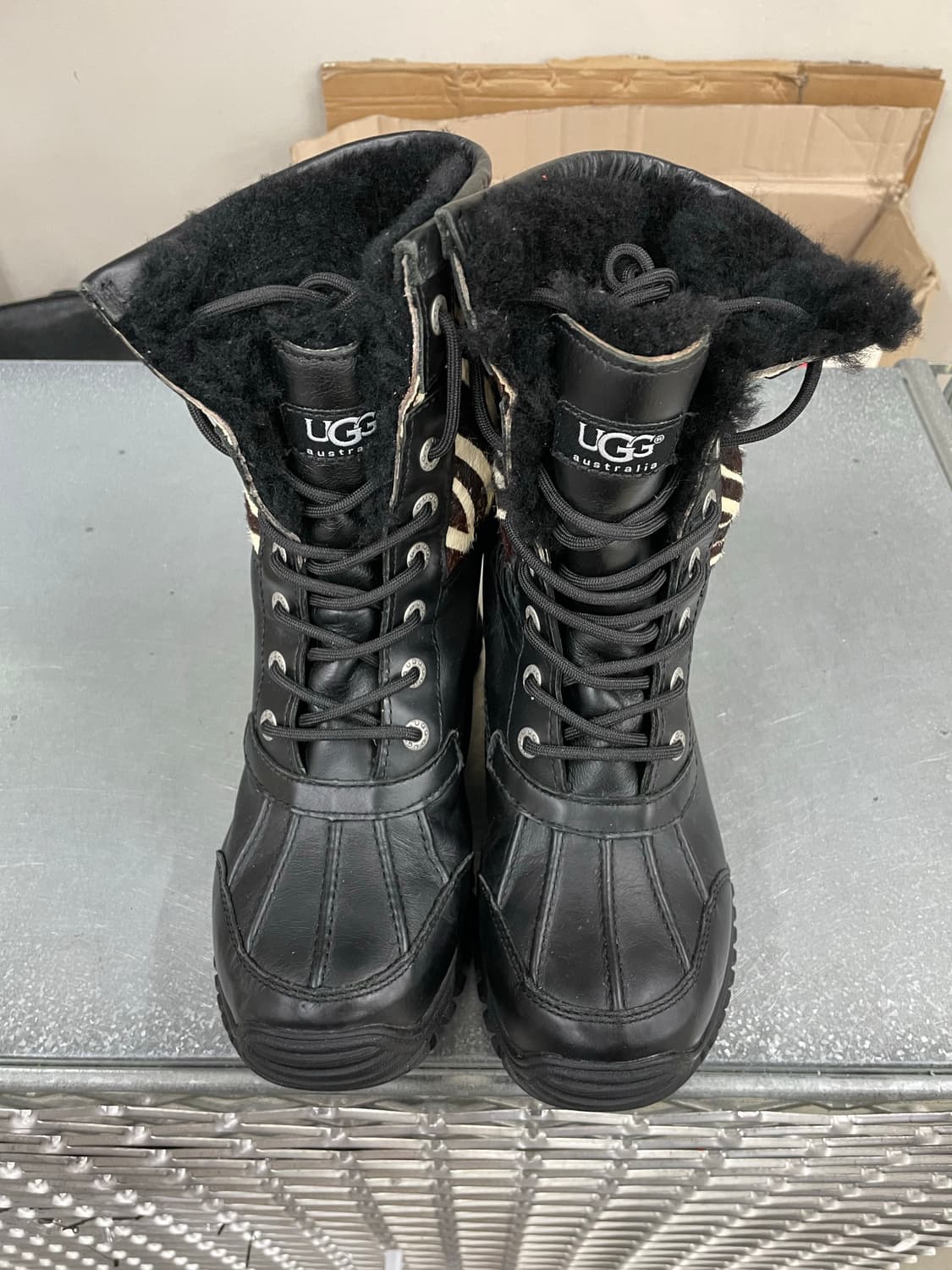 어그 아디론닥 II 블랙 부츠 235 (gr-4401) 상품이미지5