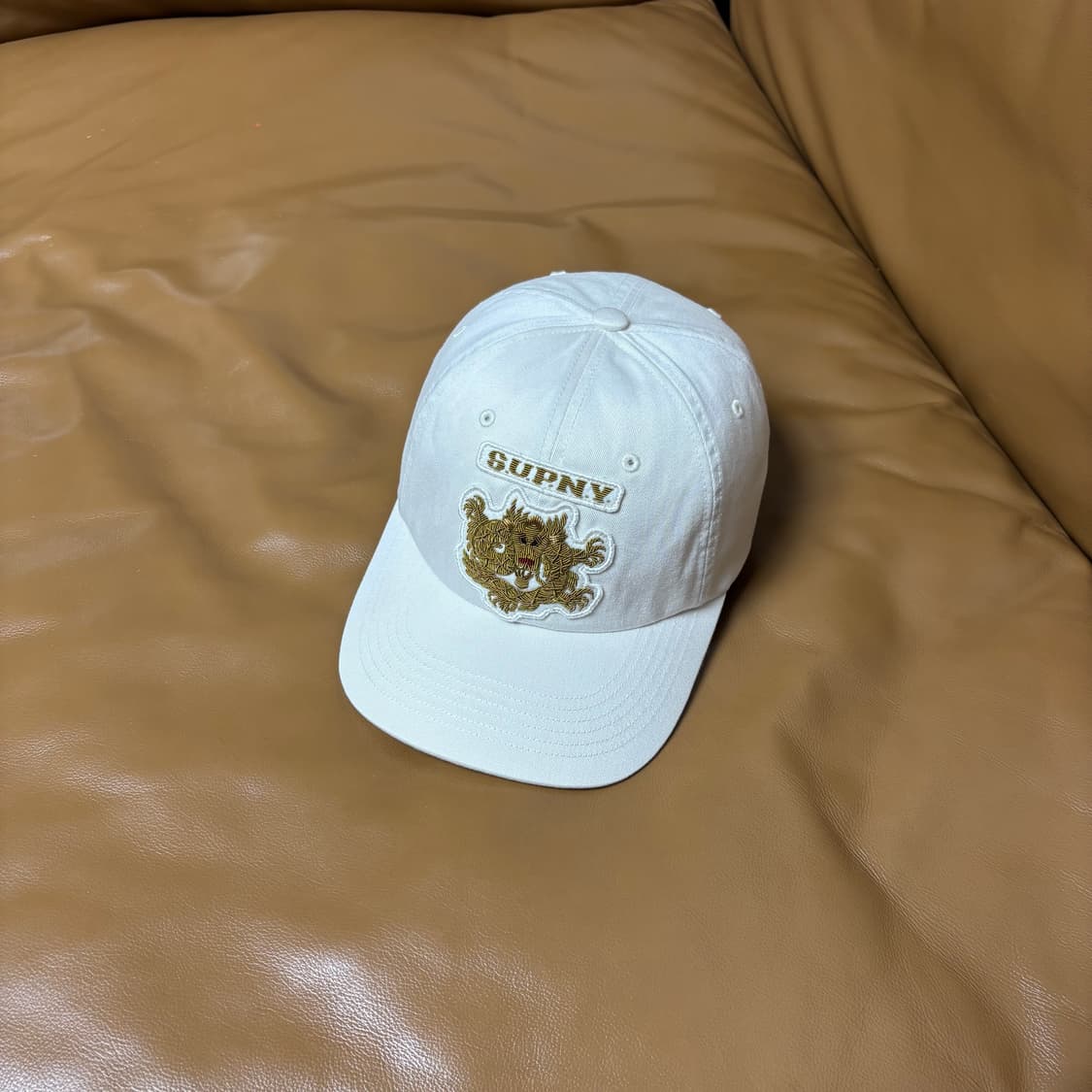 Supreme 슈프림 불리온 드래곤 스톤 6패널 볼캡 모자 (Stone) 상품이미지1