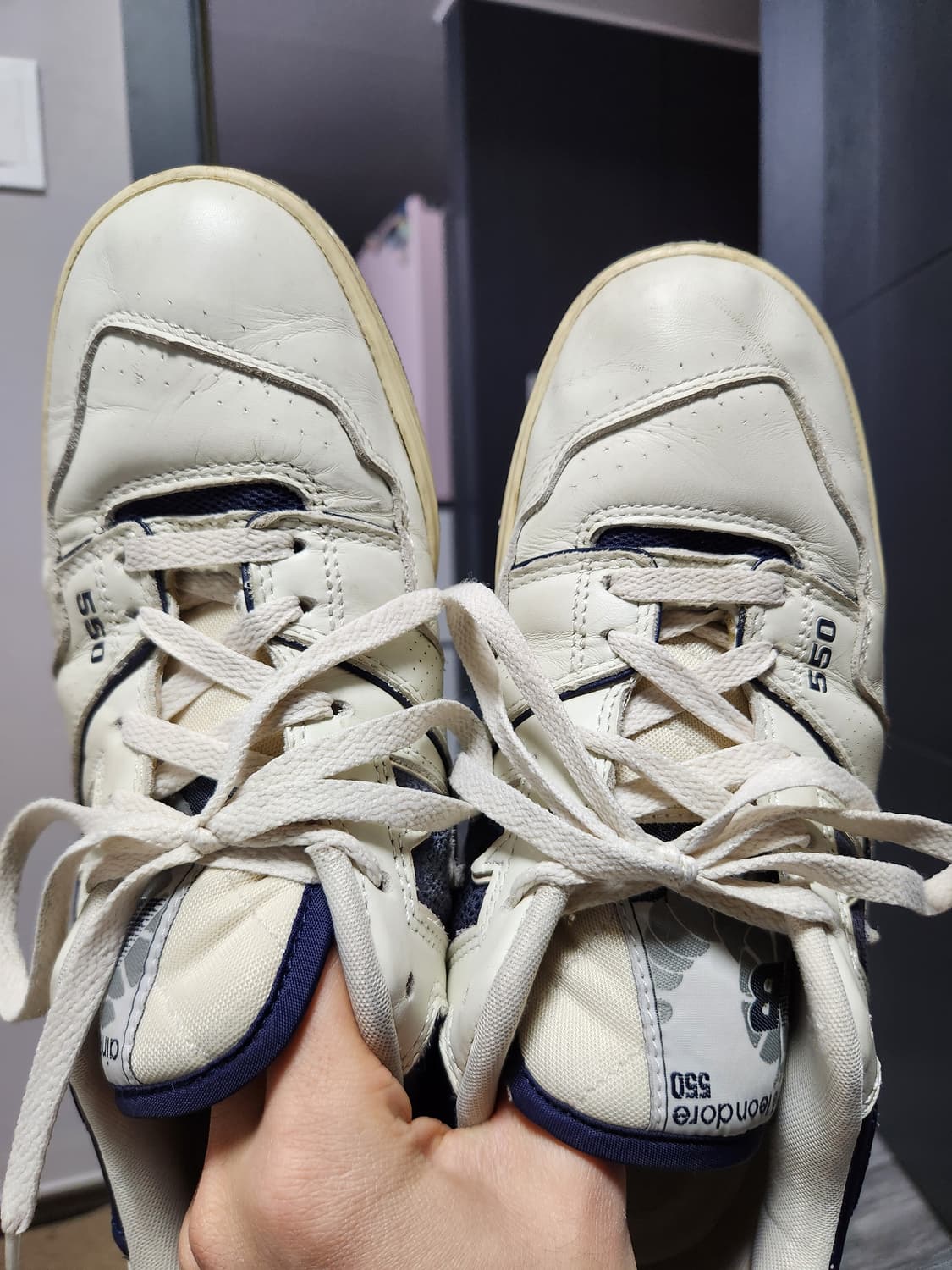 265 에메레온도르 뉴발란스 550 네이비 상품이미지3