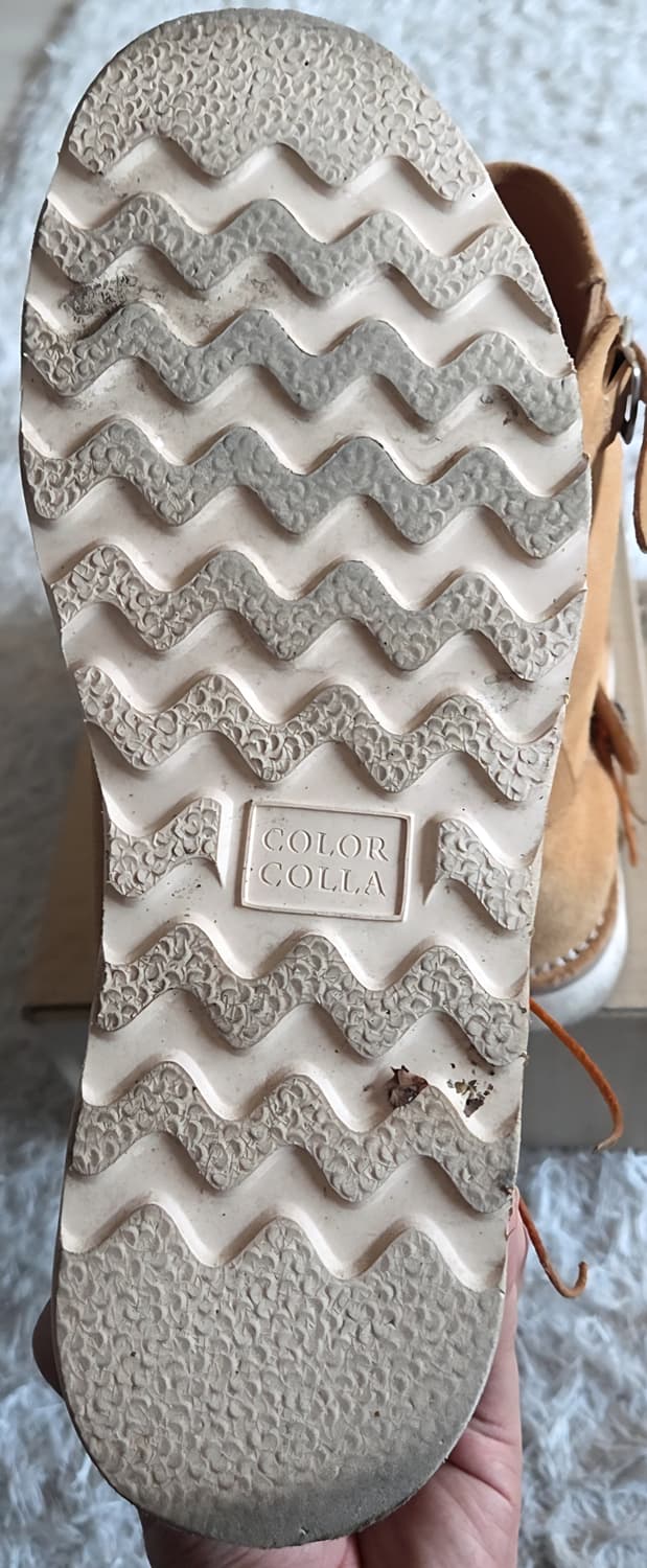 (290-295mm) 컬러콜라 플라워 코인 부츠 엔지니어 부츠 상품이미지6