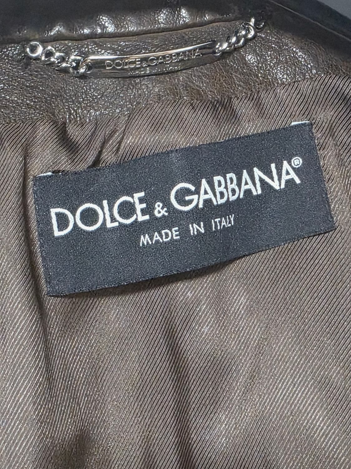 23ss dolce & gabbana leather jacket 상품이미지8