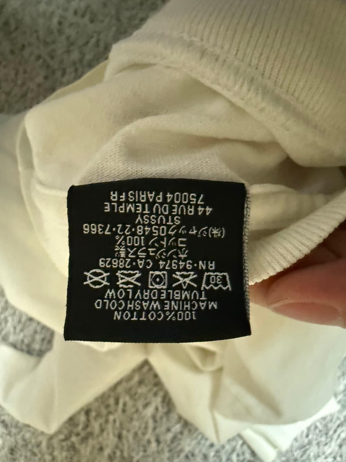 [2XL] 스투시 베이직 로고 롱슬리브 상품이미지4