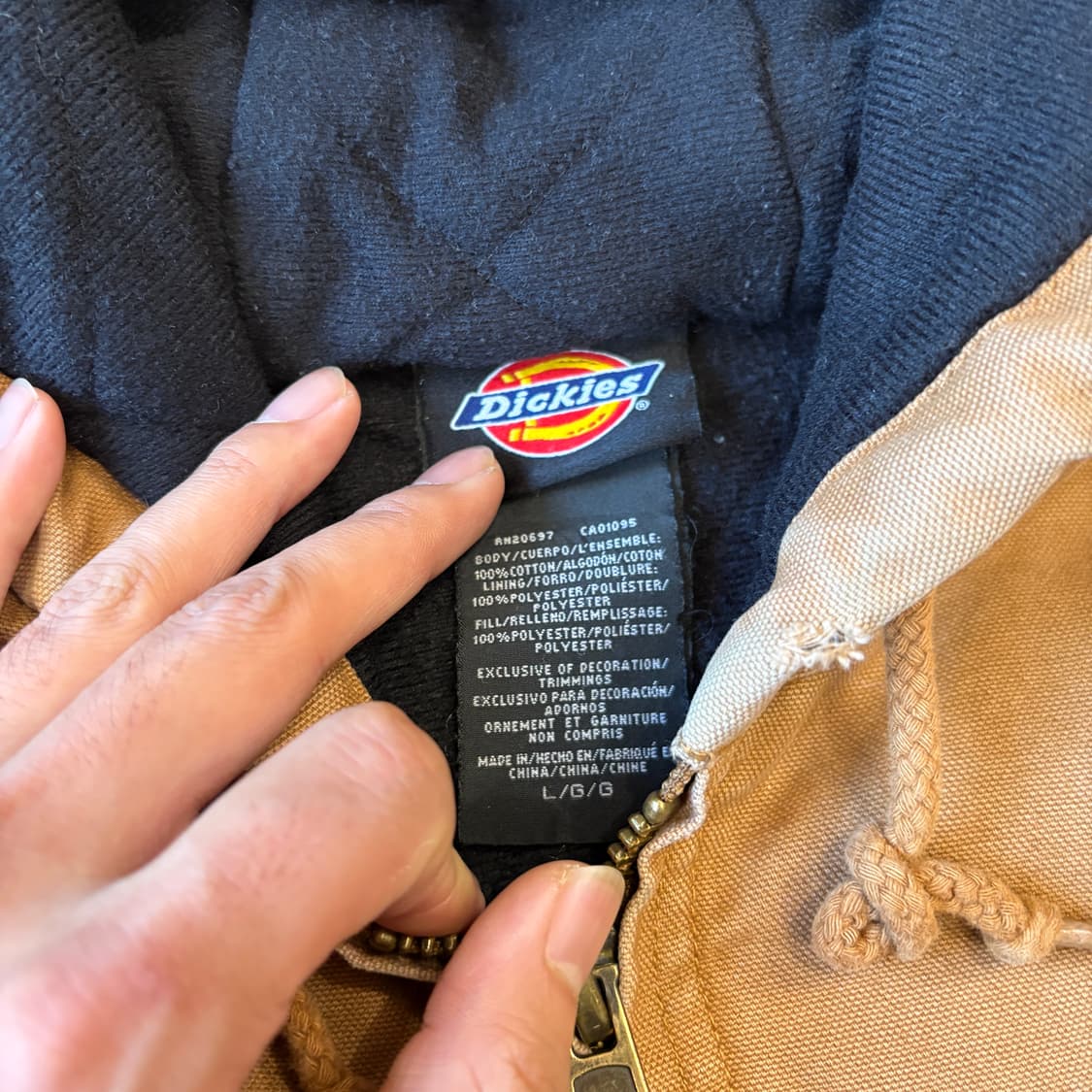 디키즈 정품 브라운 엑티브 자켓 액티브 상품이미지5