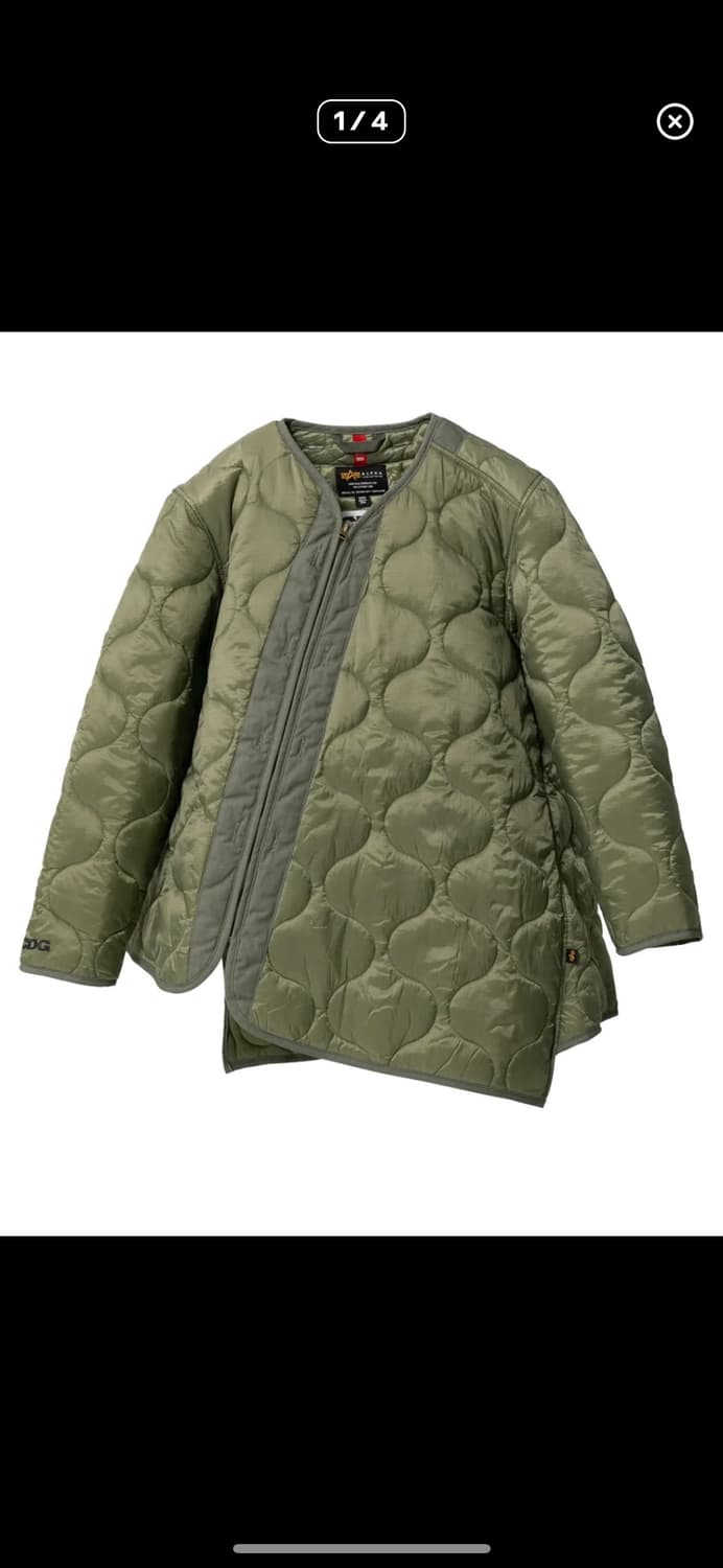 Cdg x Alpha Industries 비대칭라이너자켓 상품이미지1