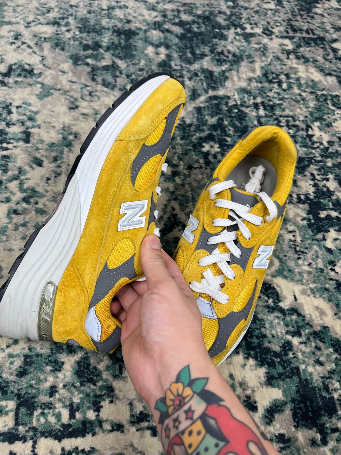 뉴발란스 992 골드크림 255 상품이미지2