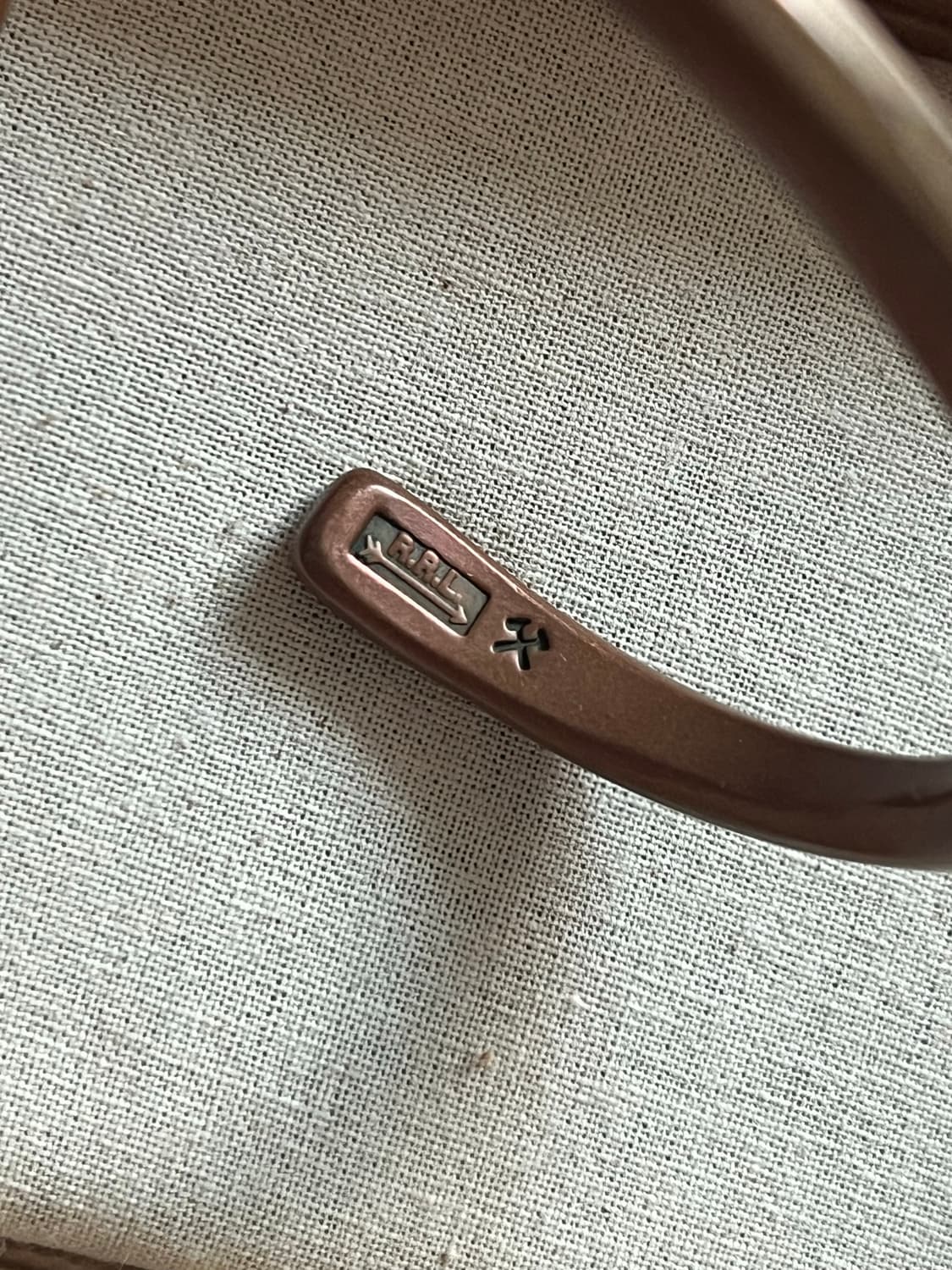 RRL cooper hammered bracelet  상품이미지5