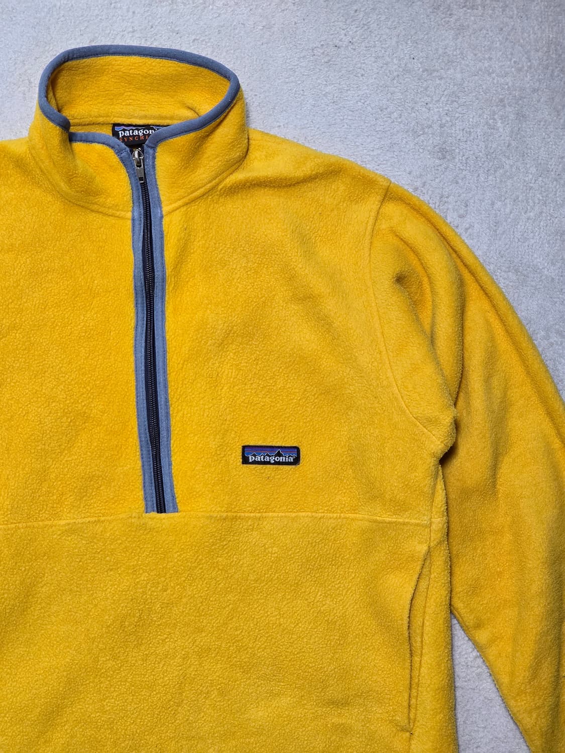 파타고니아 올드스쿨 신칠라 옐로우 후리스 S  상품이미지2