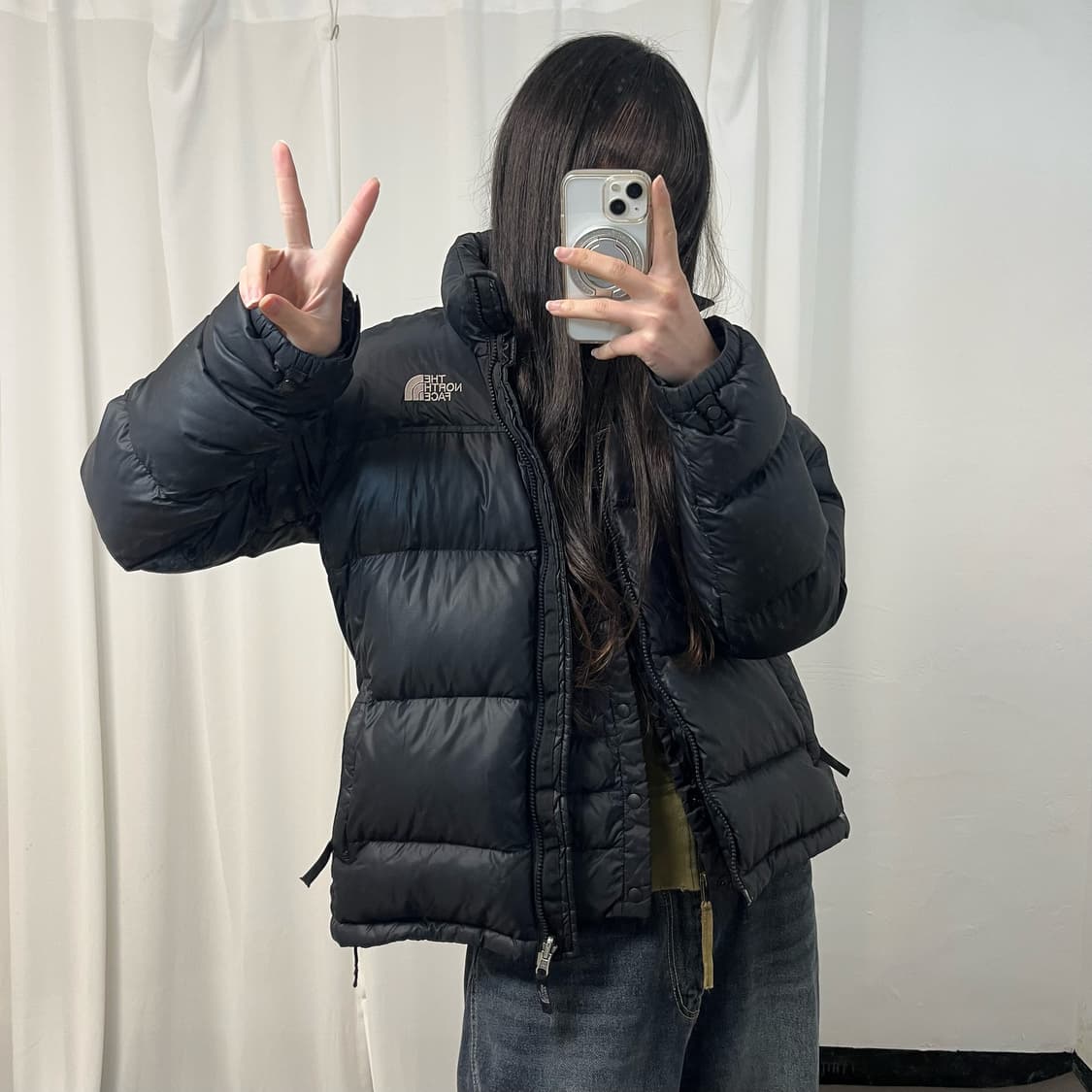 The North Face Black Nuptse Down Jacket  상품이미지2