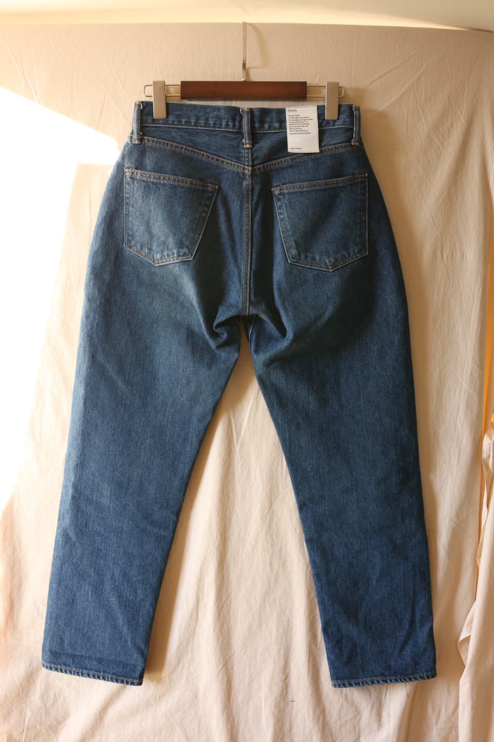 시오타 13.5oz 수빈코튼 스트레이트 데님 팬츠 28 상품이미지8