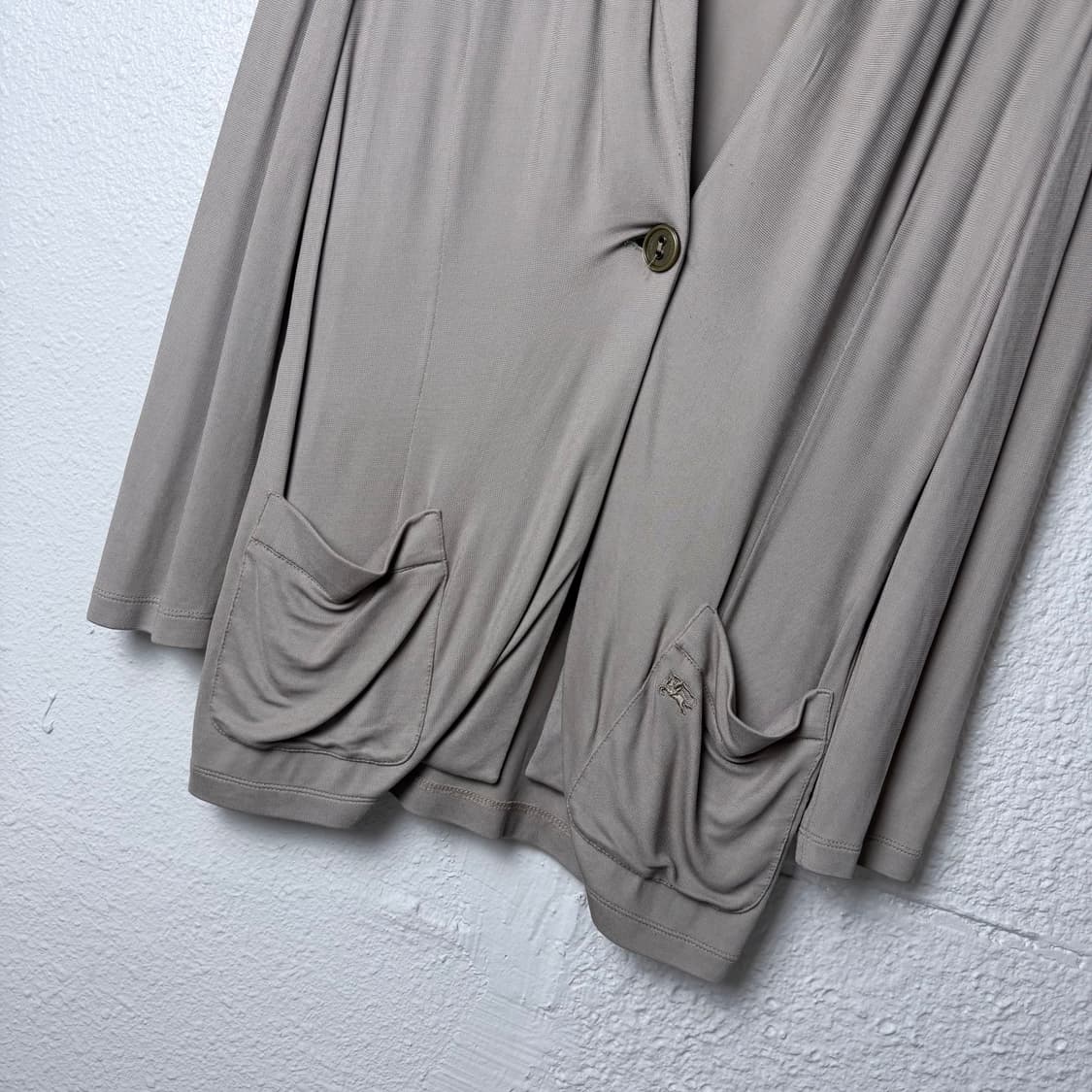 (38) 버버리 런던 숄칼라 드레이프 가디건 상품이미지4