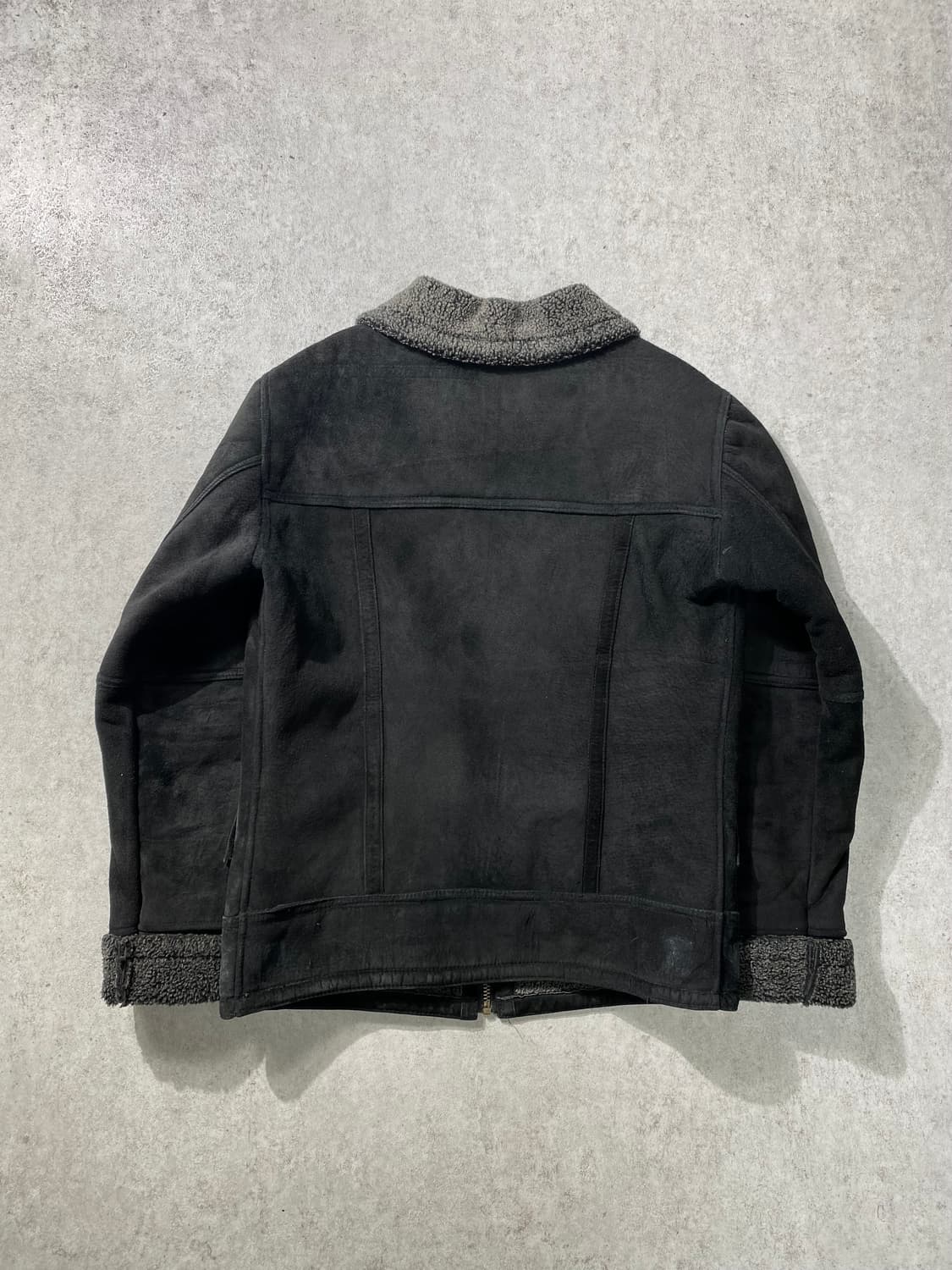 [95] 90-00s Abercrombie아베크롬비 피그스웨이드 무스탕 상품이미지5