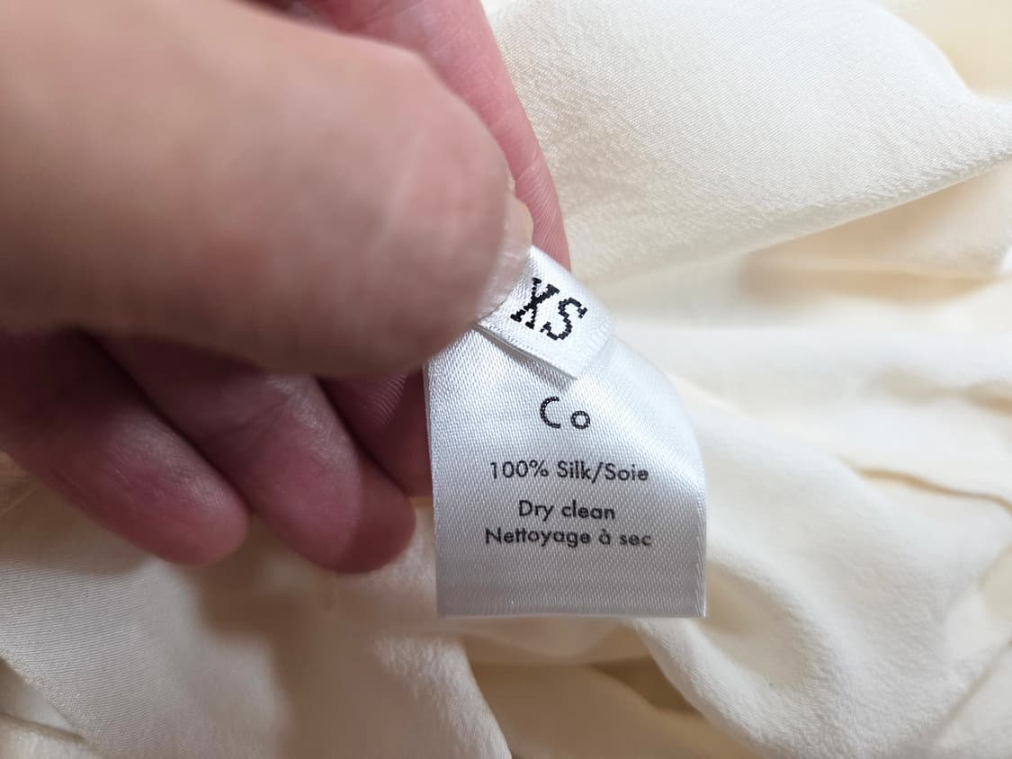 Co컬렉션 실크 블라우스 44-55 상품이미지7