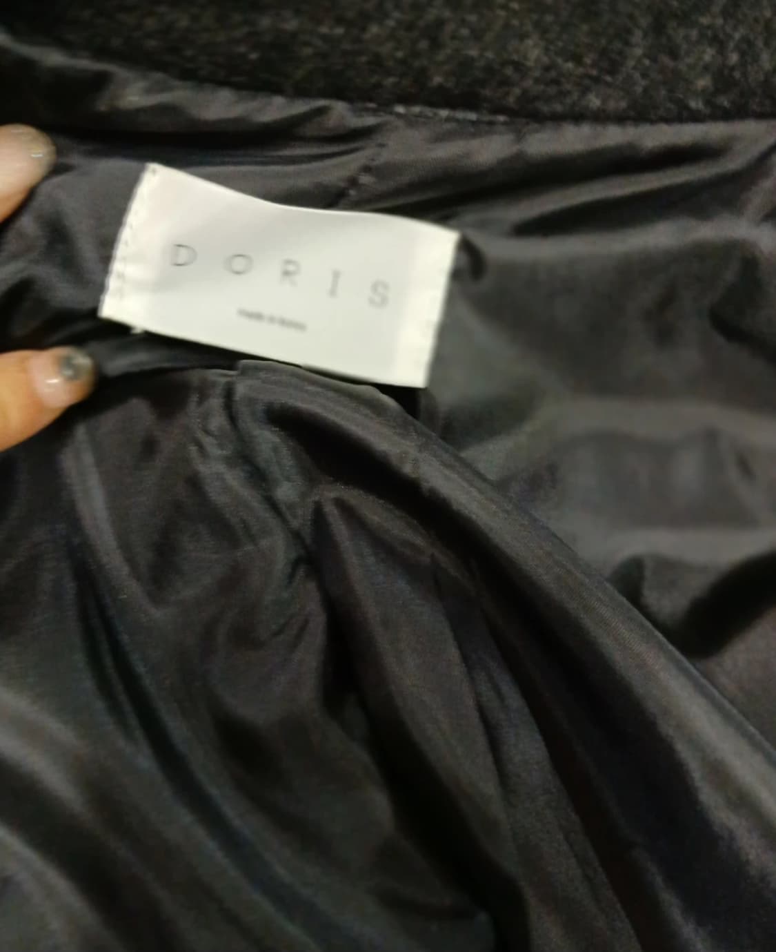 제네럴 아이디어 네이비 더블 자켓 상품이미지5