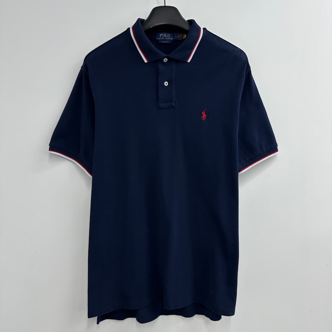 [신형] 100 폴로 랄프로렌 남자 루즈핏 반팔 카라티 상품이미지1