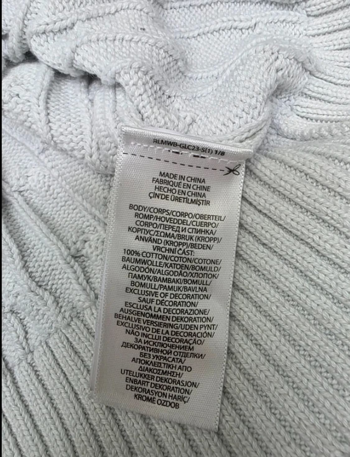 폴로 케이블 니트 흰색 ~66 상품이미지8