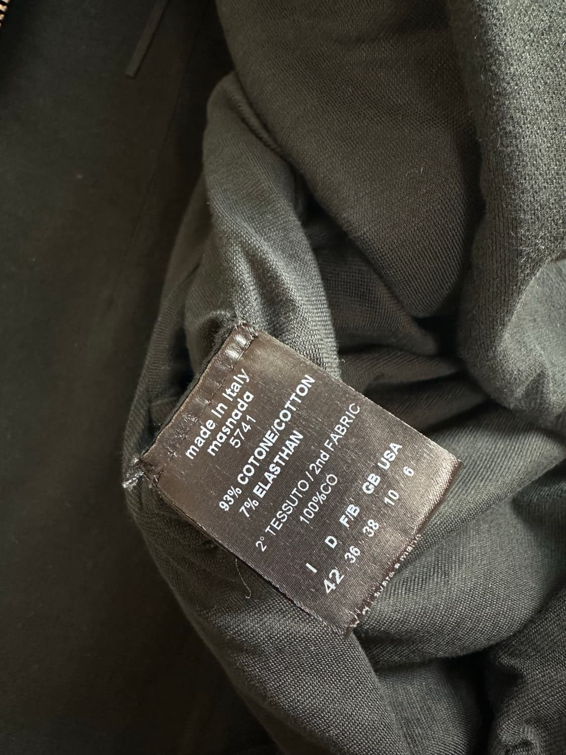 마스나다 비대칭 랩코트 상품이미지7