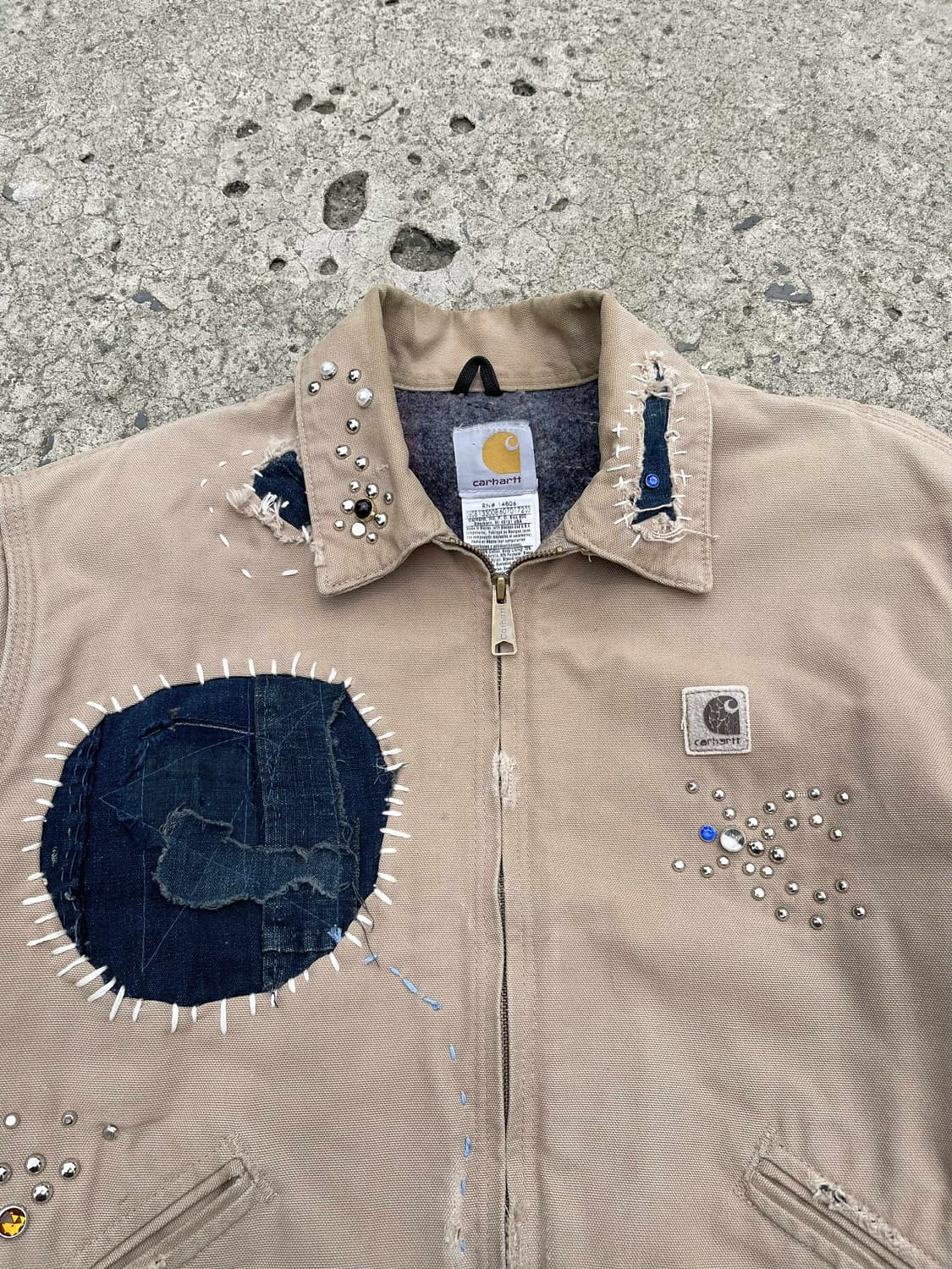 VINTAGE CARHARTT DETROIT SASHIKO 상품이미지4