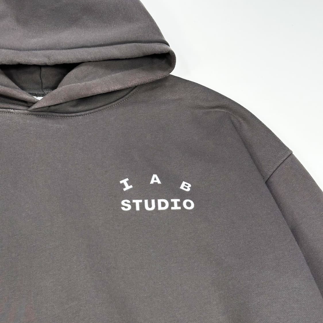 (오염존재) 아이앱스튜디오 백로고 베이직 후드티 2XL 상품이미지4