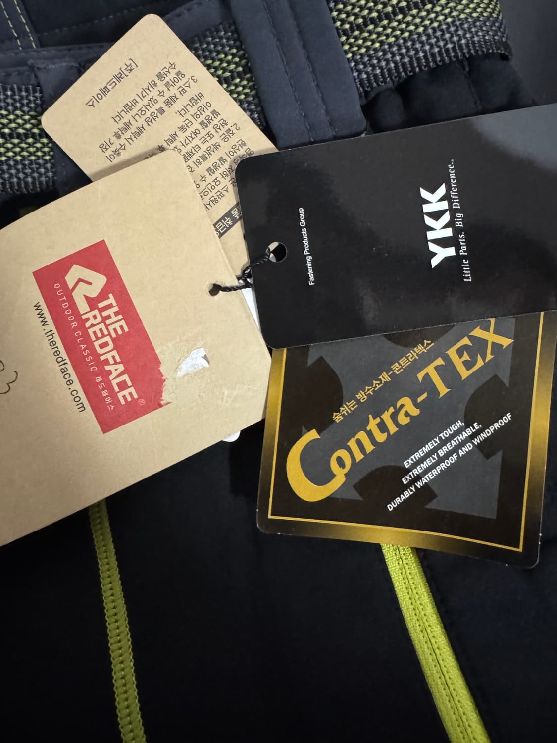 <새상품> 레드페이스 등산 기모 방수 소재 기모 바지 상품이미지3