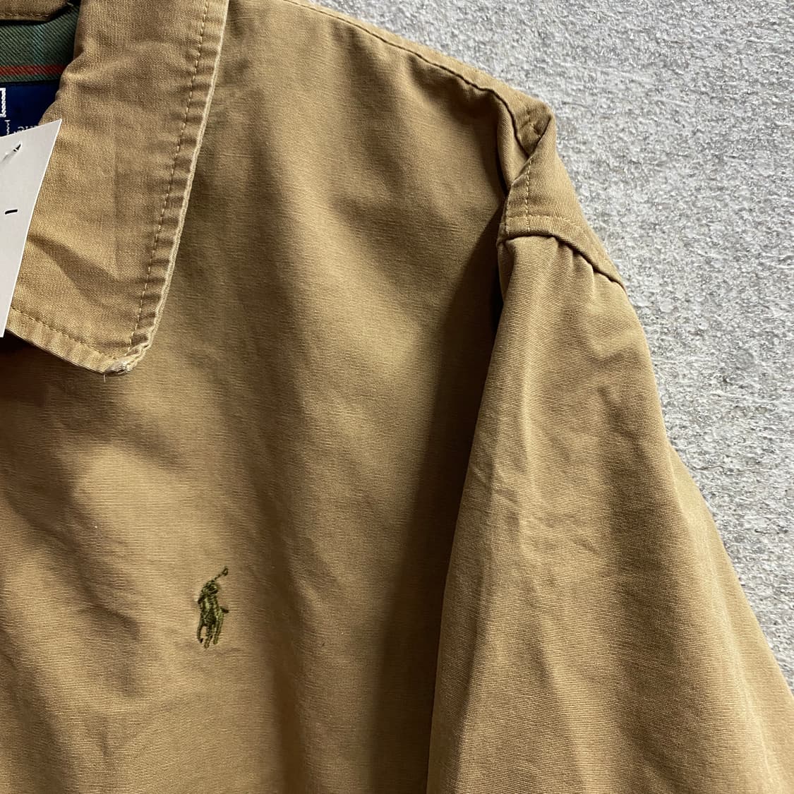 폴로 랄프로렌 베이지 스윙탑 블루종 자켓 B3533 상품이미지3