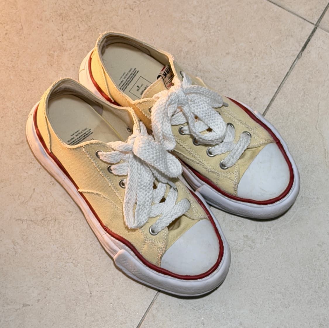 메종 미하라 야스히로 피터슨 OG 내츄럴 43사이즈 상품이미지1