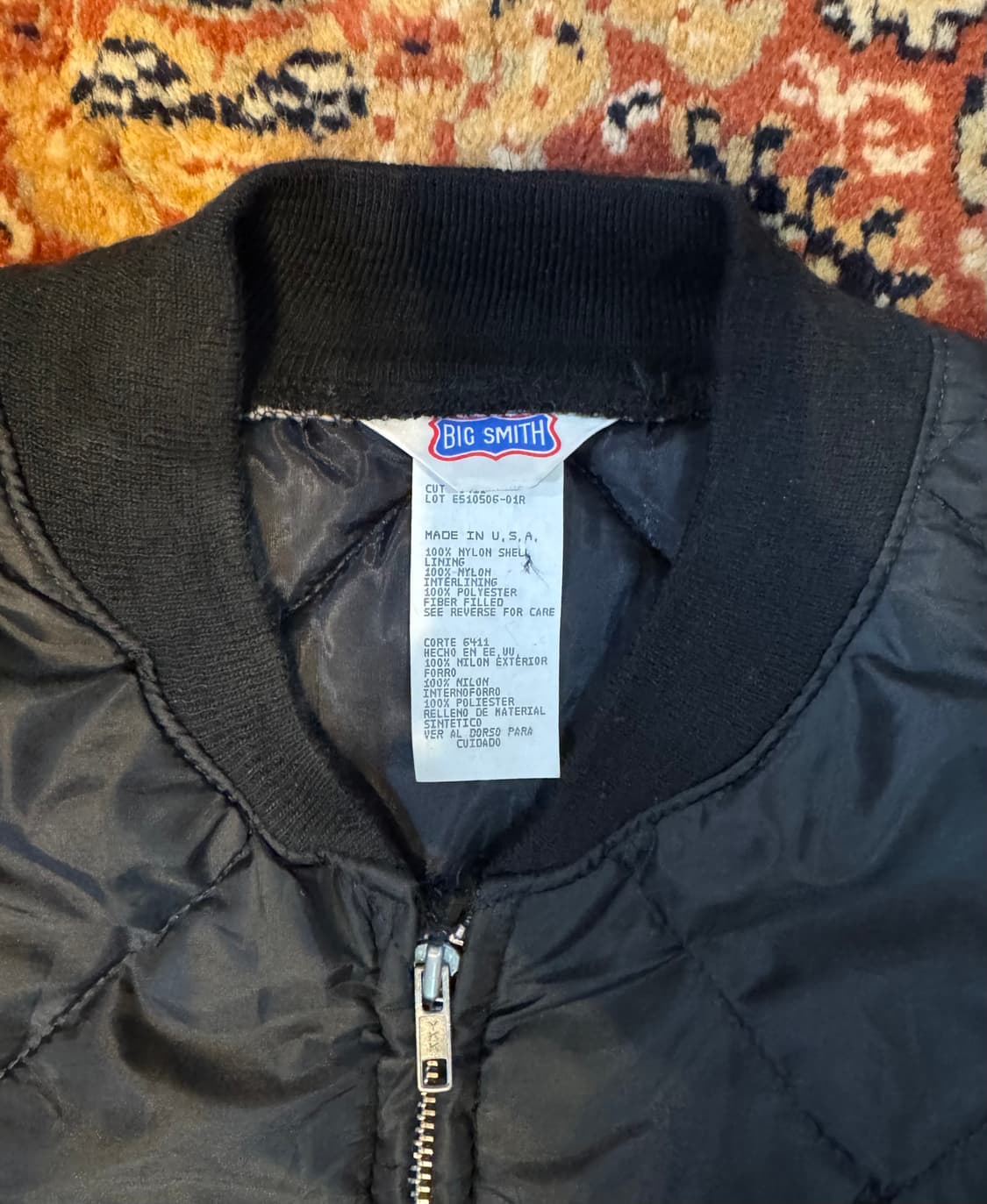 Made in USA 빈티지 bigsmith 패딩 베스트 "3XL" 상품이미지3