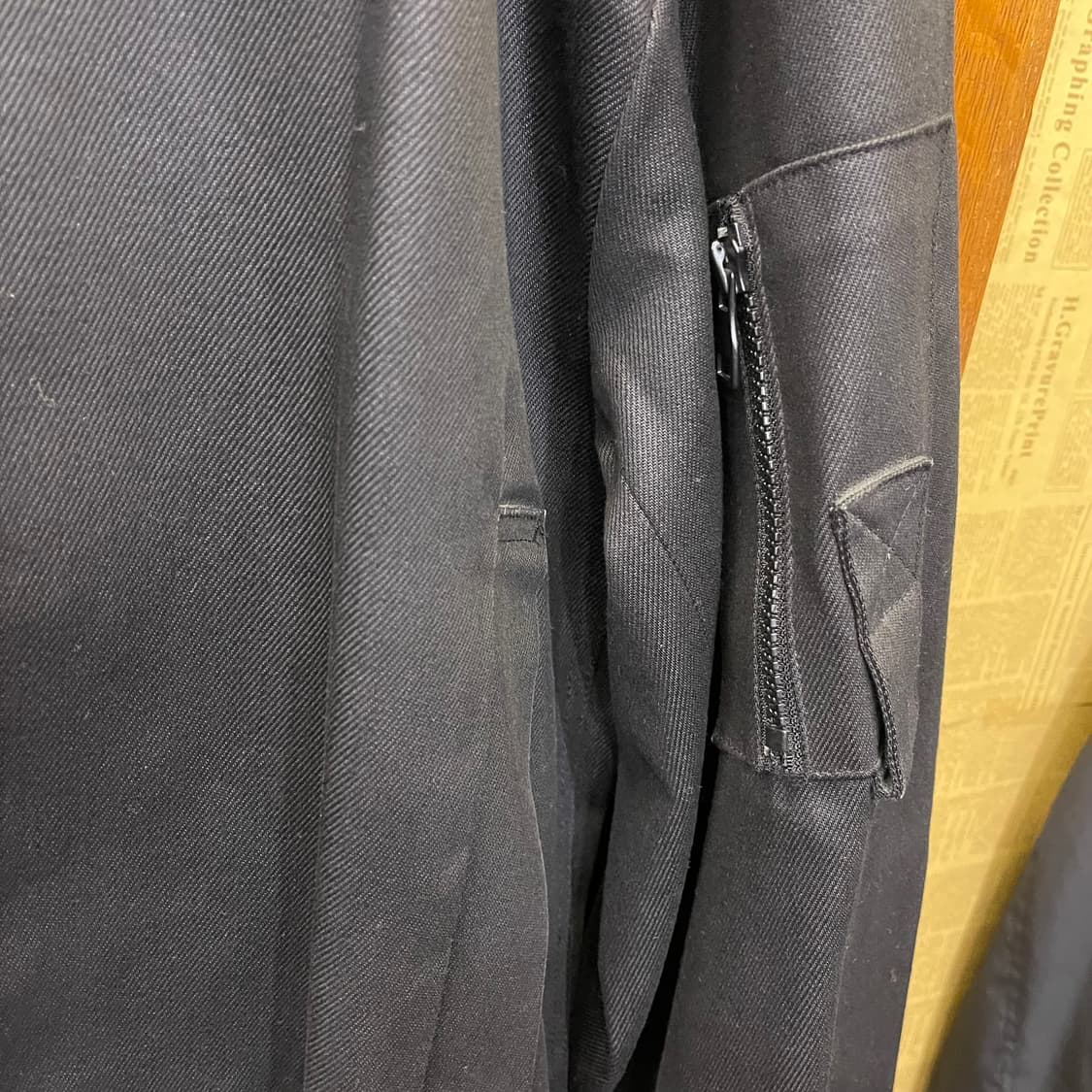 메종미네드 코팅데님 ma-1 자켓 상품이미지4