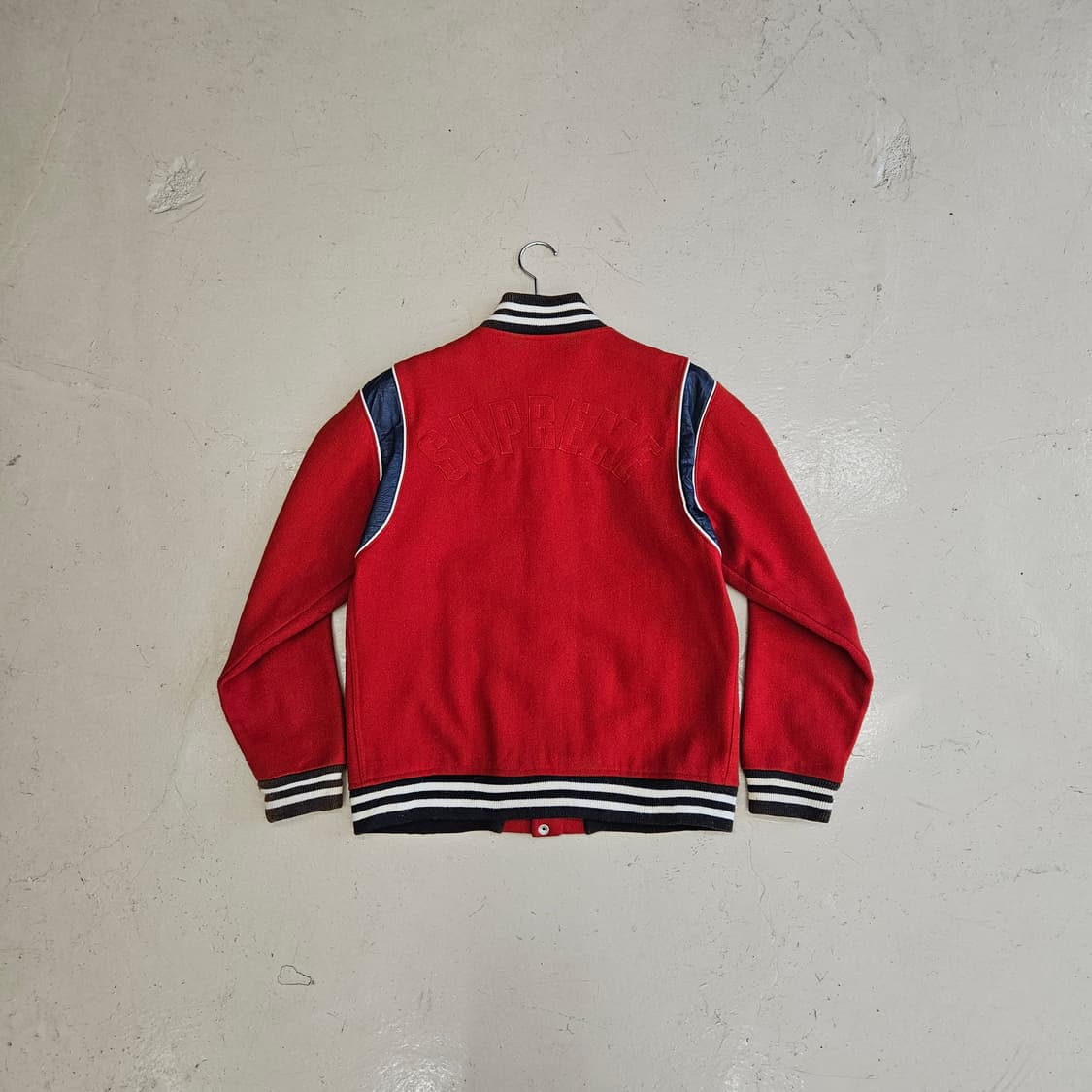 00's supreme 빈티지 슈프림 뉴욕 울 바시티 자켓 M~L 상품이미지9