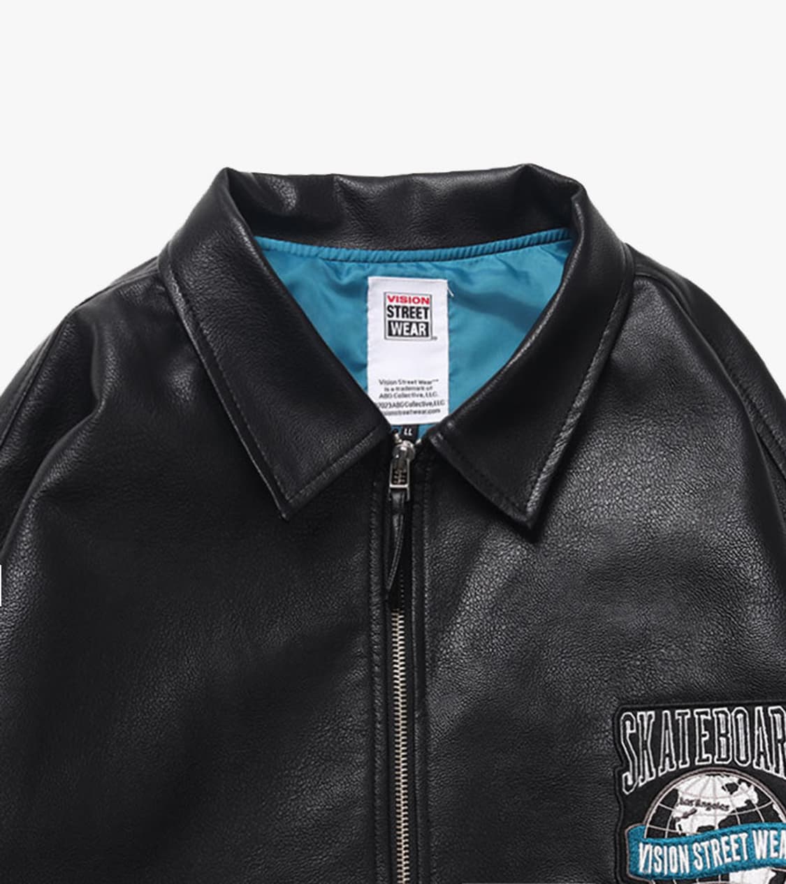 VISION STREET WEAR - LEATHER VARSITY JK 상품이미지5