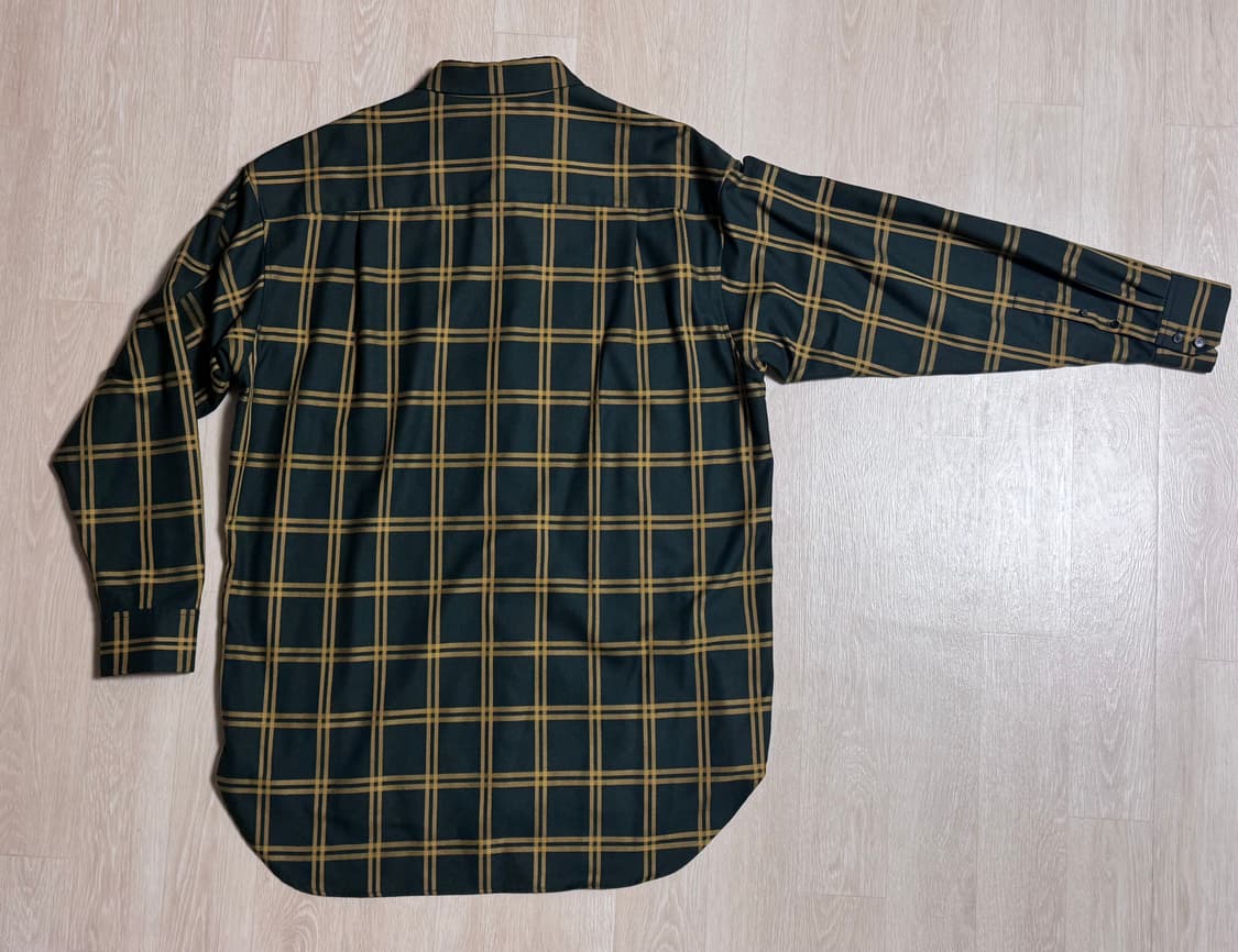 송지오 옴므 지제로 체크셔츠 48 상품이미지2