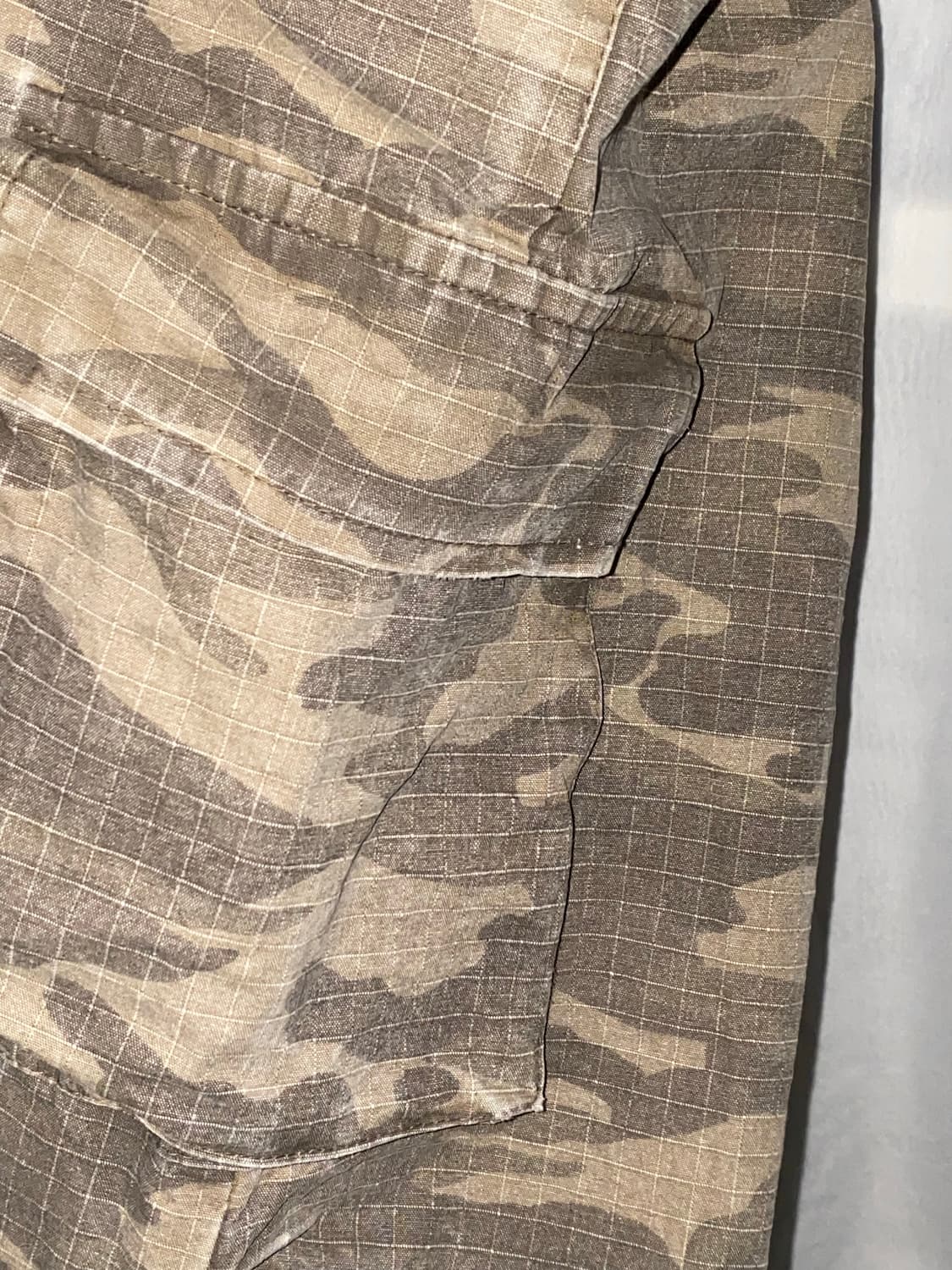 스트링 워싱 카모 카고 팬츠 y2k 아베깔 그런지 핀터 상품이미지4