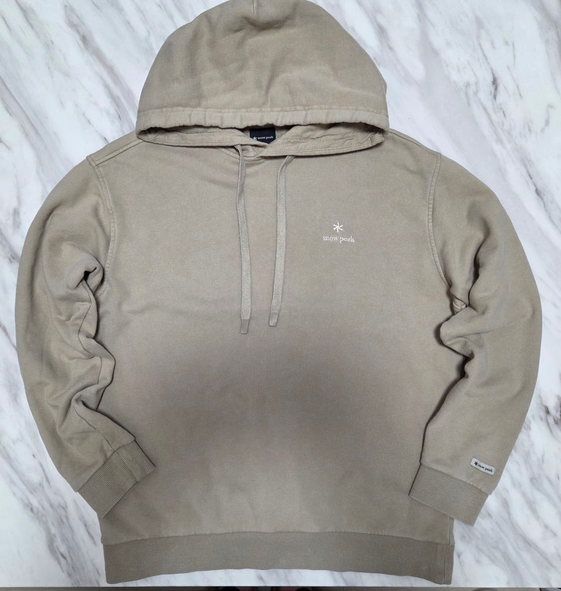 스노우 피크 공용 그래픽 후드티 상품이미지2