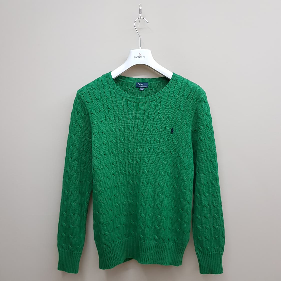 폴로 랄프로렌 클래식 케이블 코튼 니트 보이즈 xl사이즈 상품이미지1