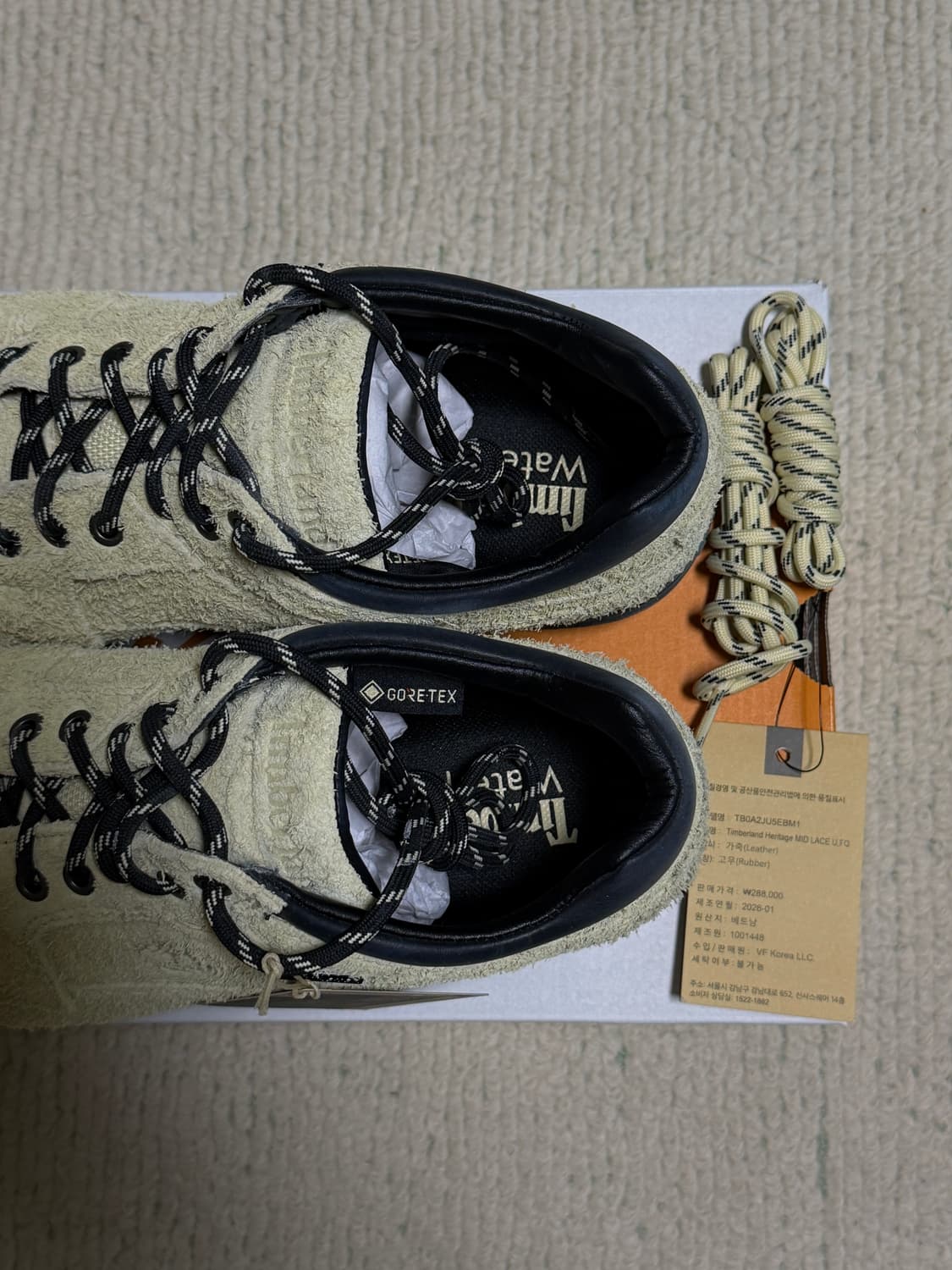  (새상품급) 팀버랜드 - 헤리티지 목토 GTX 미드 스웨이드 상품이미지3