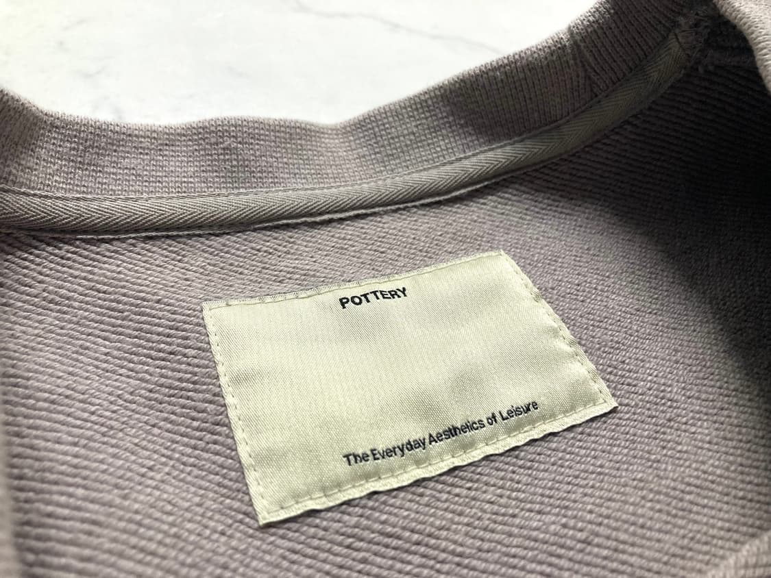 포터리 21FW 헤비 스웻 셔츠 맨투맨 4사이즈, 110~ 상품이미지4