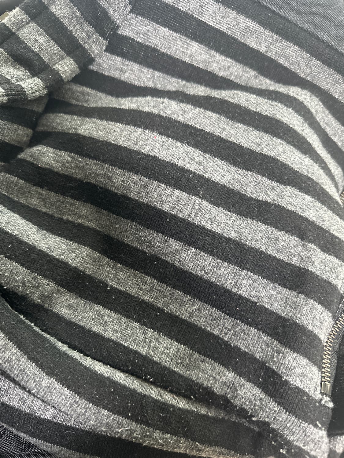 파히섬 Pahisum 텐스댄스 울 스트라이프 백팩 블랙 상품이미지2