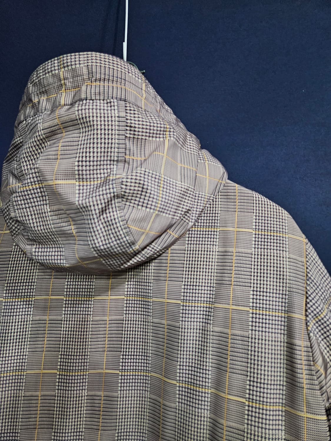 ANDREW 앤듀 스트라이프 체크 남성 100 덕다운  상품이미지10