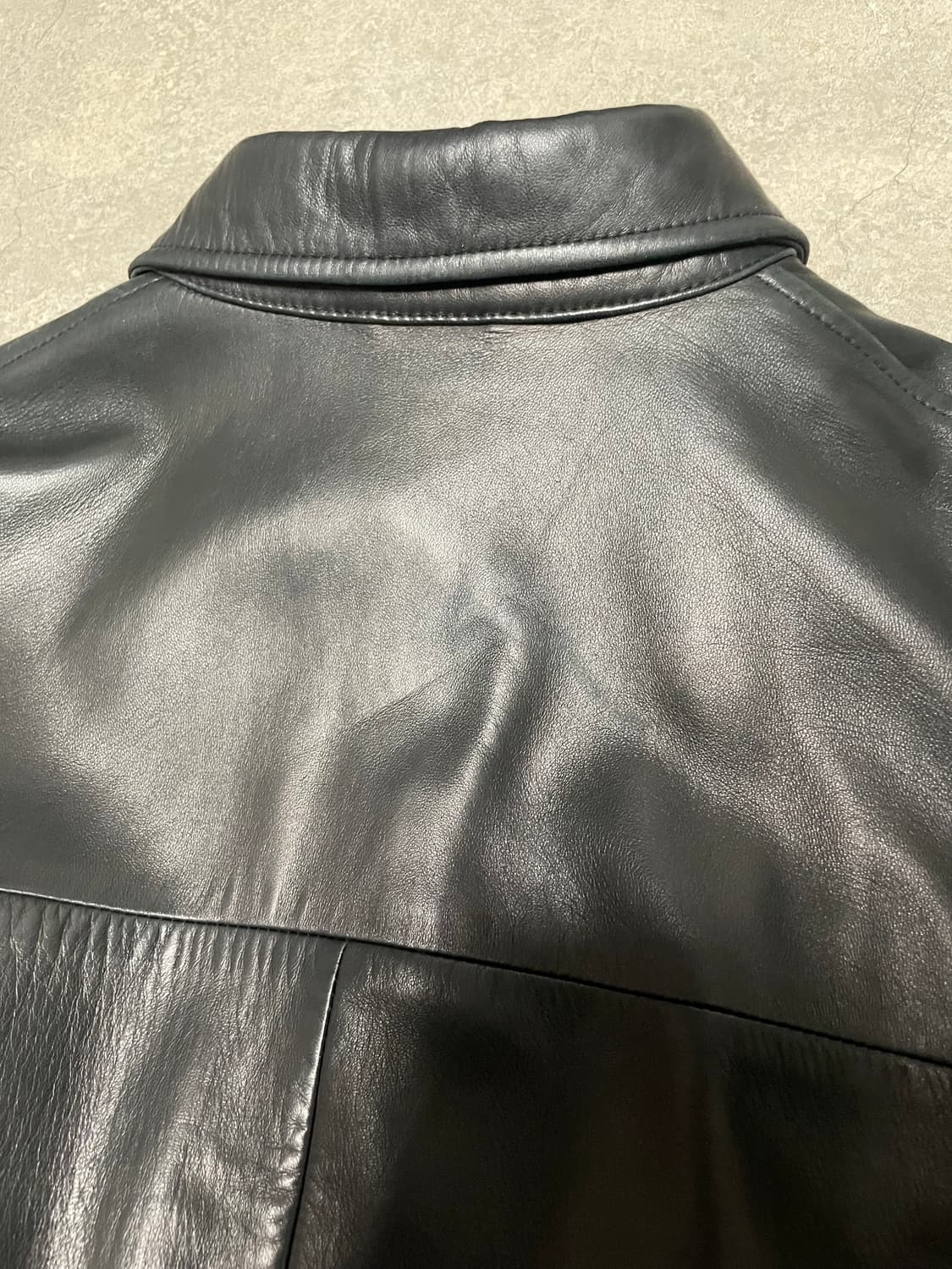 빈티지 폴로 맥스웰 레더 자켓 가죽 자켓 상품이미지7