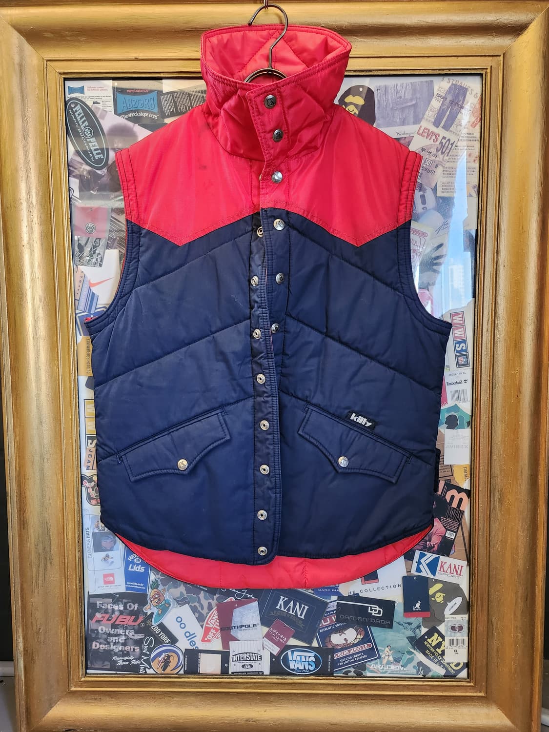 80’s killy Down Ski Puffer Vest 상품이미지2