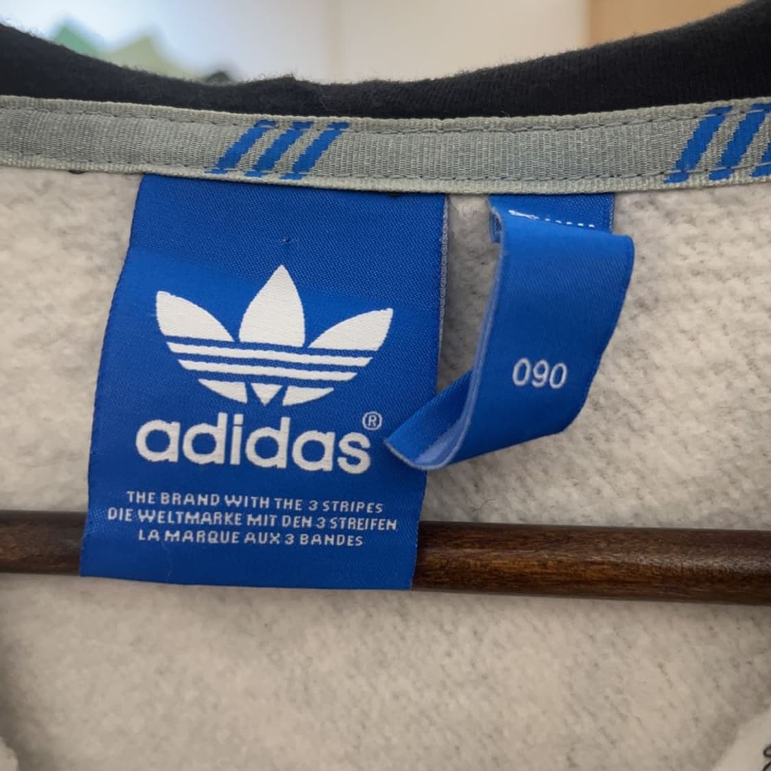 아디다스 유니크 키치 기하학 패턴 져지 후드집업 90 C08888 상품이미지5