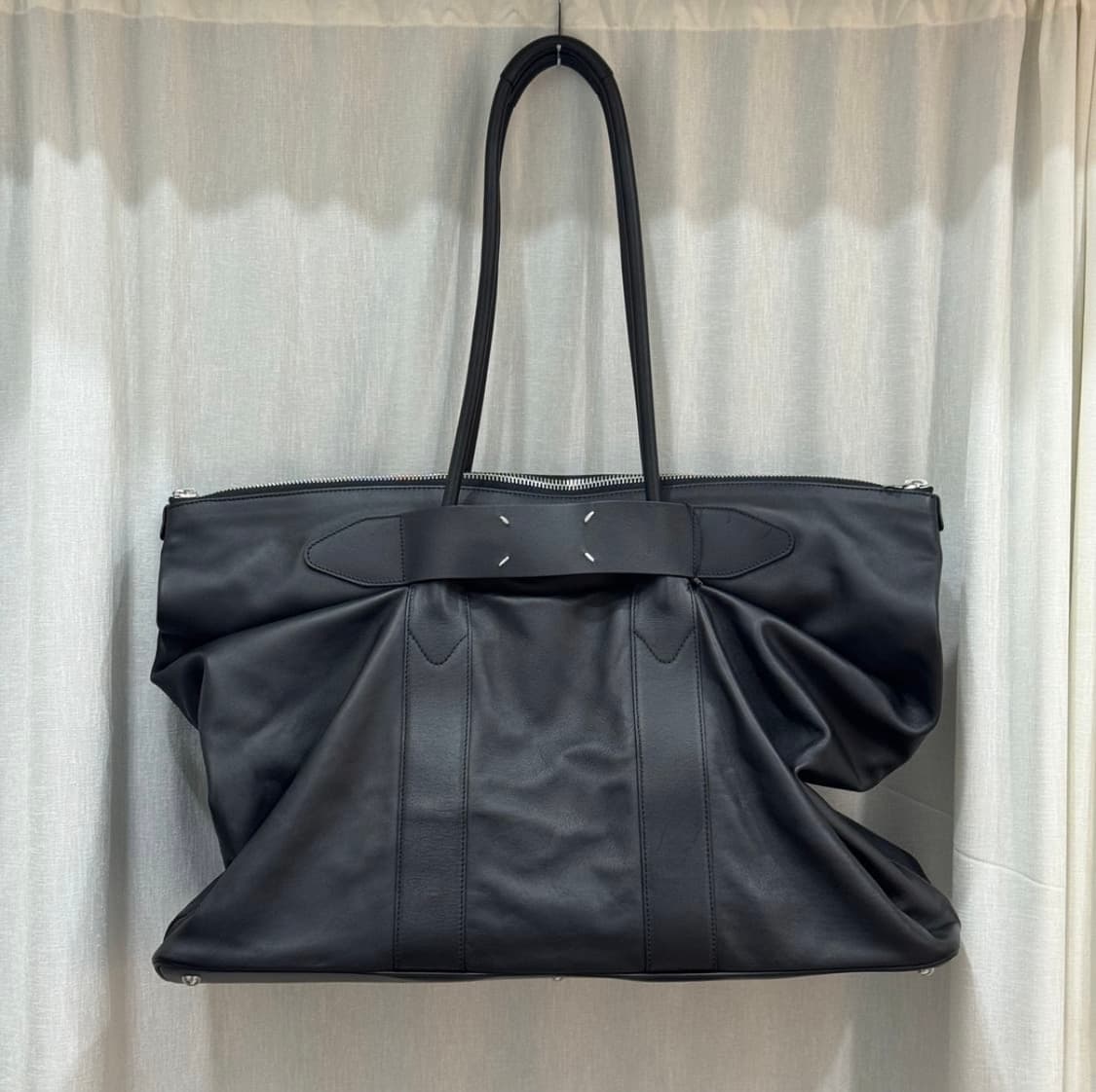 메종 마르지엘라 레더 세일러 백 라지 상품이미지1