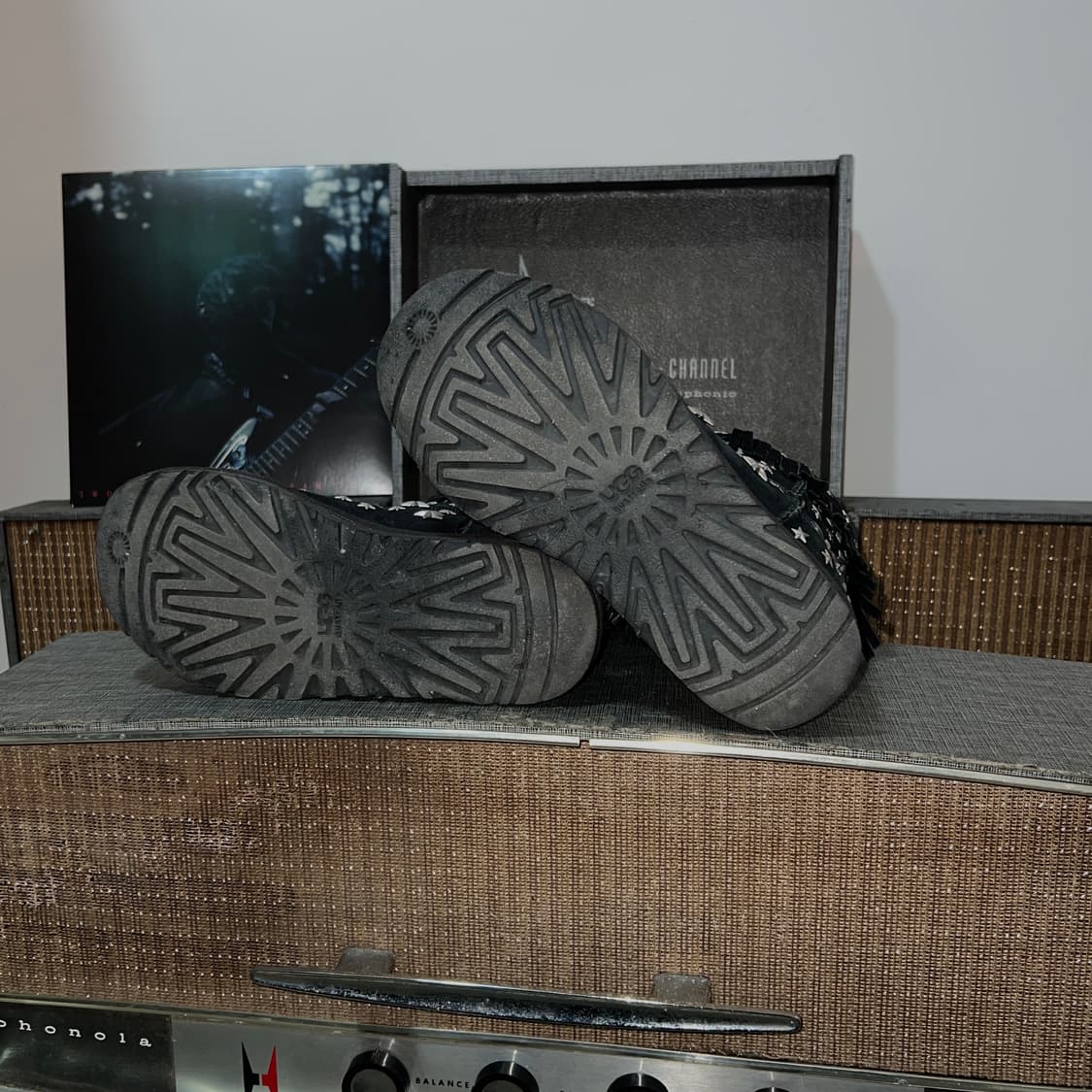 지미추 X 어그 스터드 부츠 블랙 상품이미지8