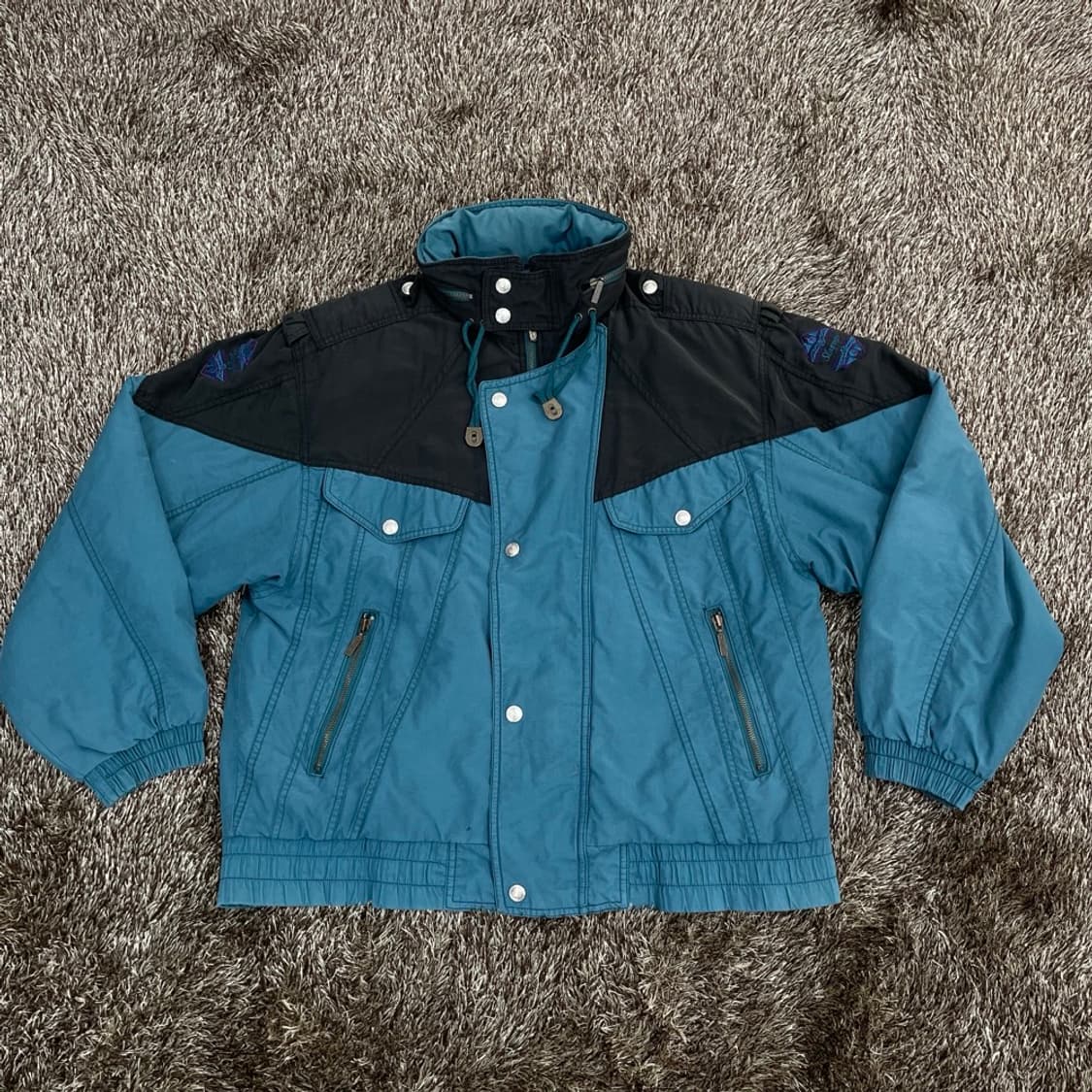 슬레진저 SLAZENGER 90s 올드스쿨 투톤 윈터 점퍼 EEL 상품이미지1