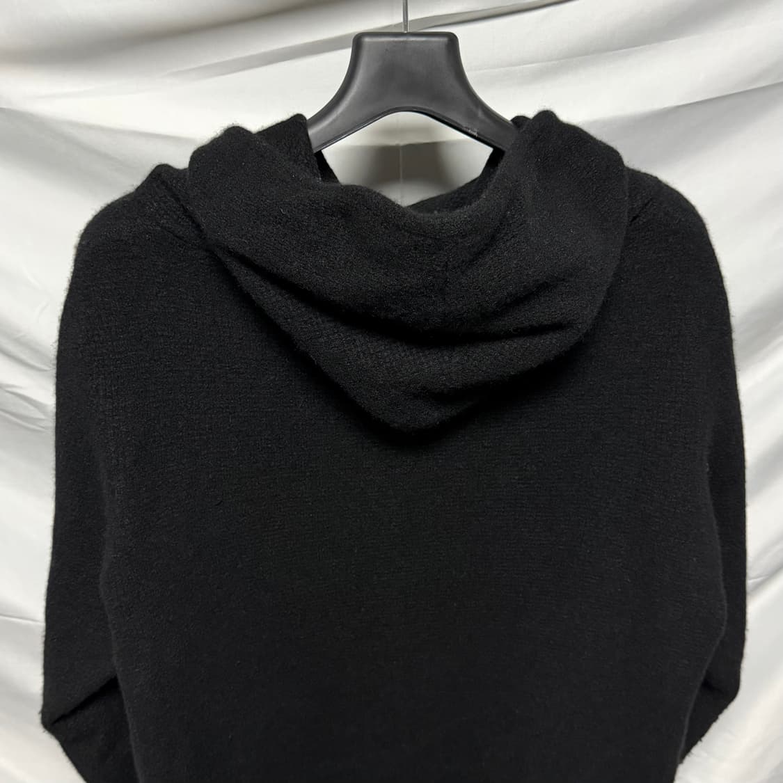 [S+급/XL] 크롬하츠 VIC 레더패치 캐시미어 니트 후드티 상품이미지6