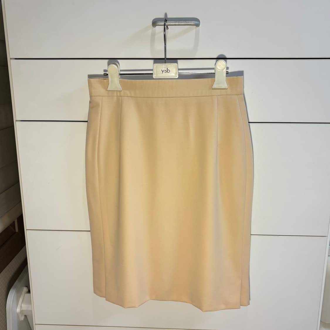 에스까다(escada) 버터 베이지 울 스커트 상품이미지2