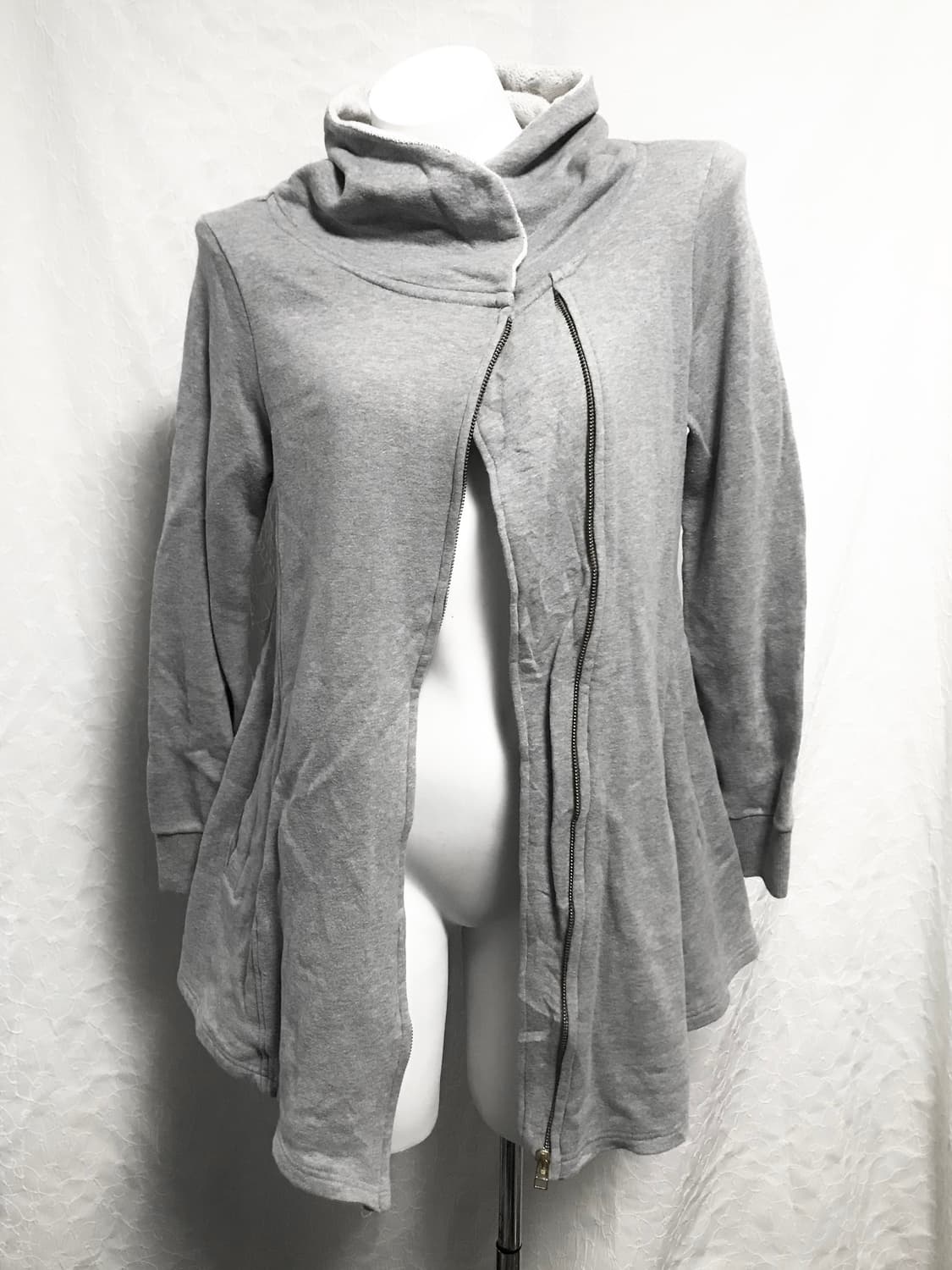 빈티지 아카이브 펑크 하이넥 스웨트 집업 상품이미지4