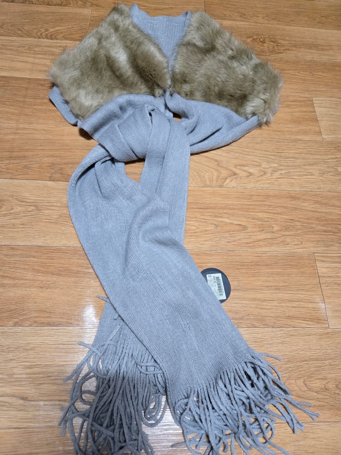 미쏘 퍼 목도리(택달린새상품) 상품이미지1