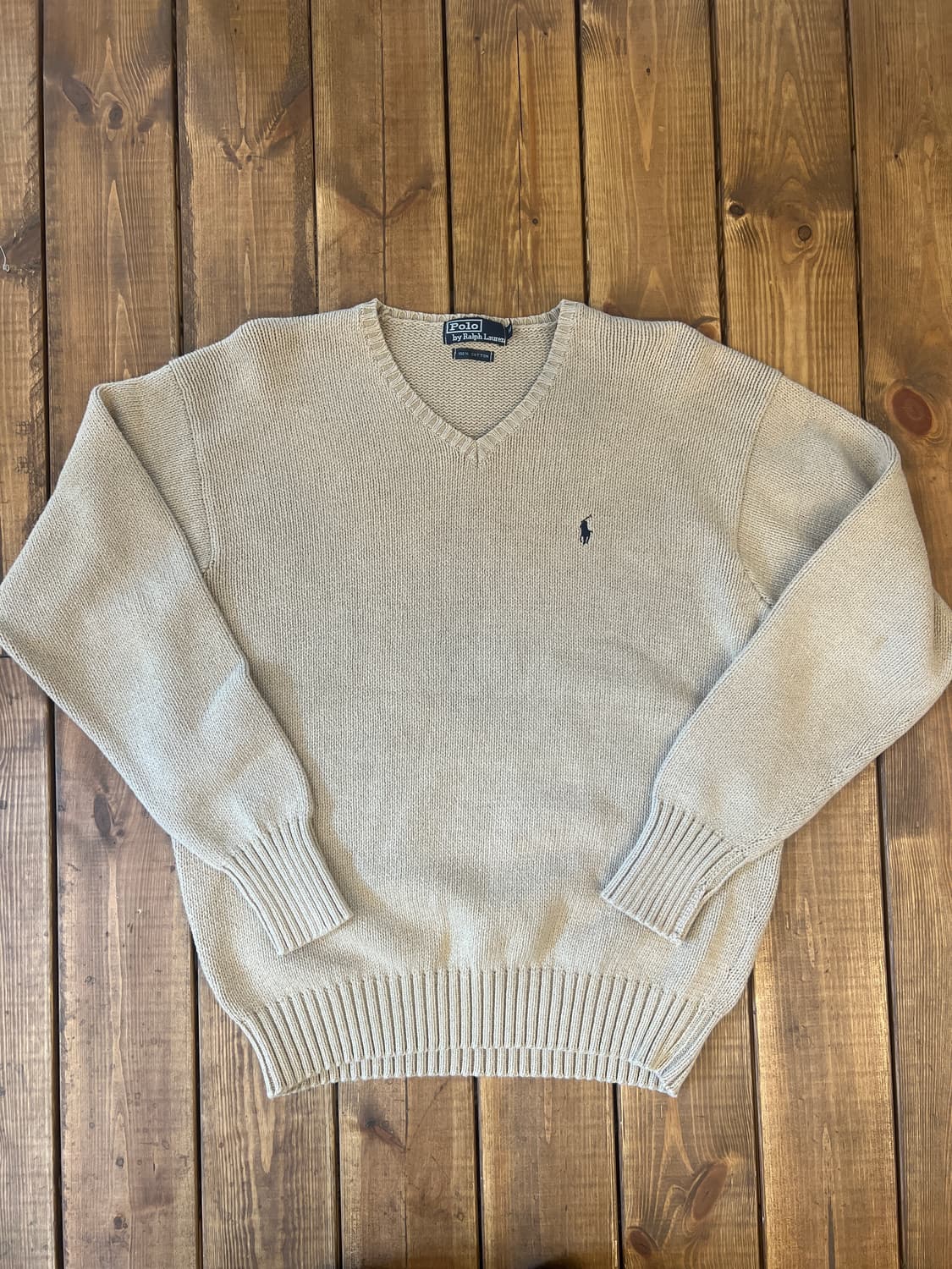 폴로 베이지 니트  상품이미지6